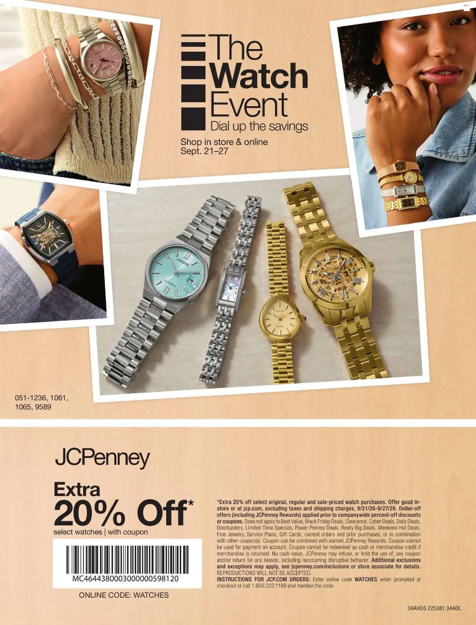 jcpenney - JCPenney The Watch Event - 09/21 - 09/27 2026 - page: 4