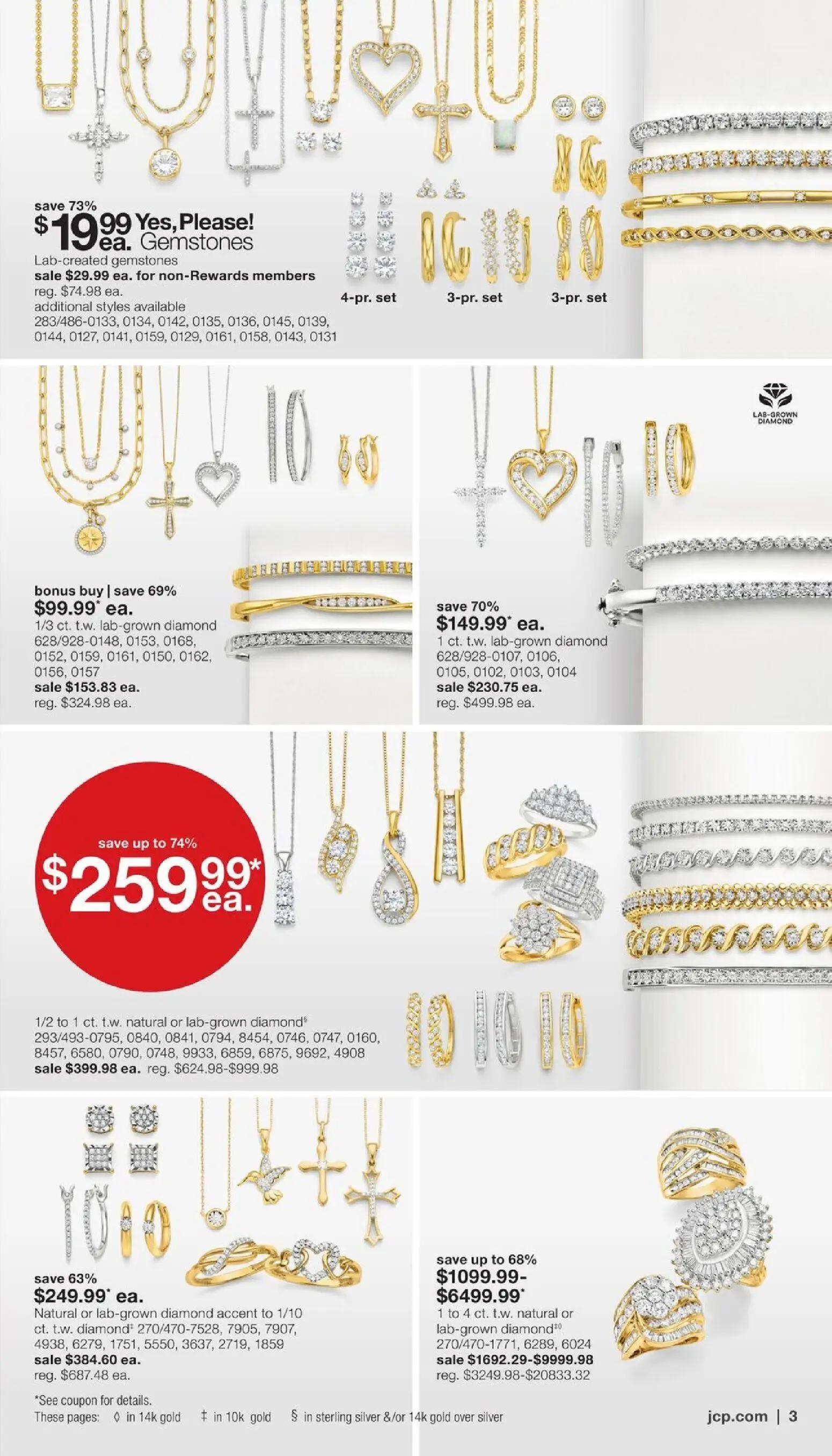 jcpenney - JCPenney Our Biggest Jewelry Sale of the Season - 09/28 - 10/25 2026 - page: 2