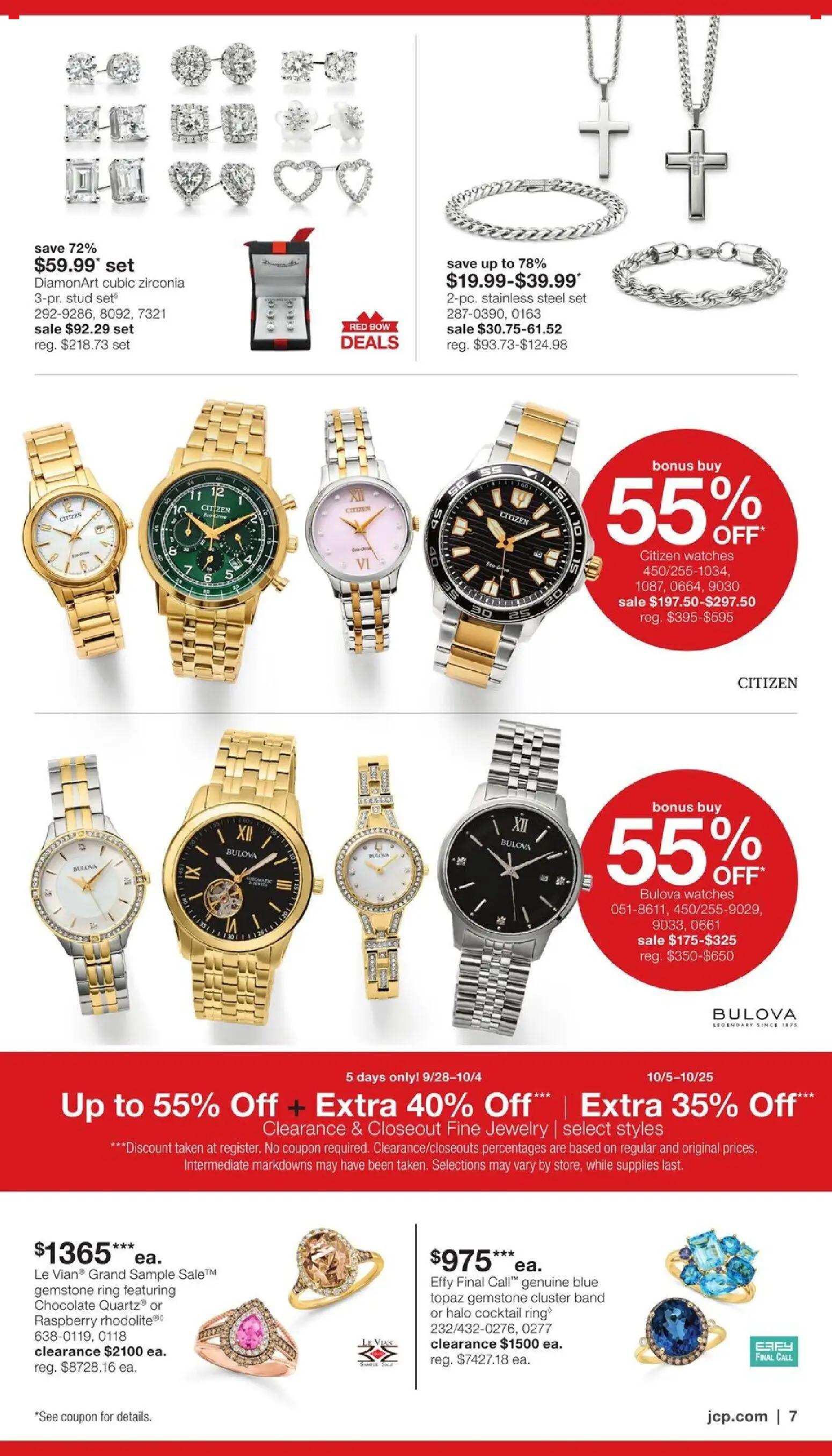 jcpenney - JCPenney Our Biggest Jewelry Sale of the Season - 09/28 - 10/25 2026 - page: 6