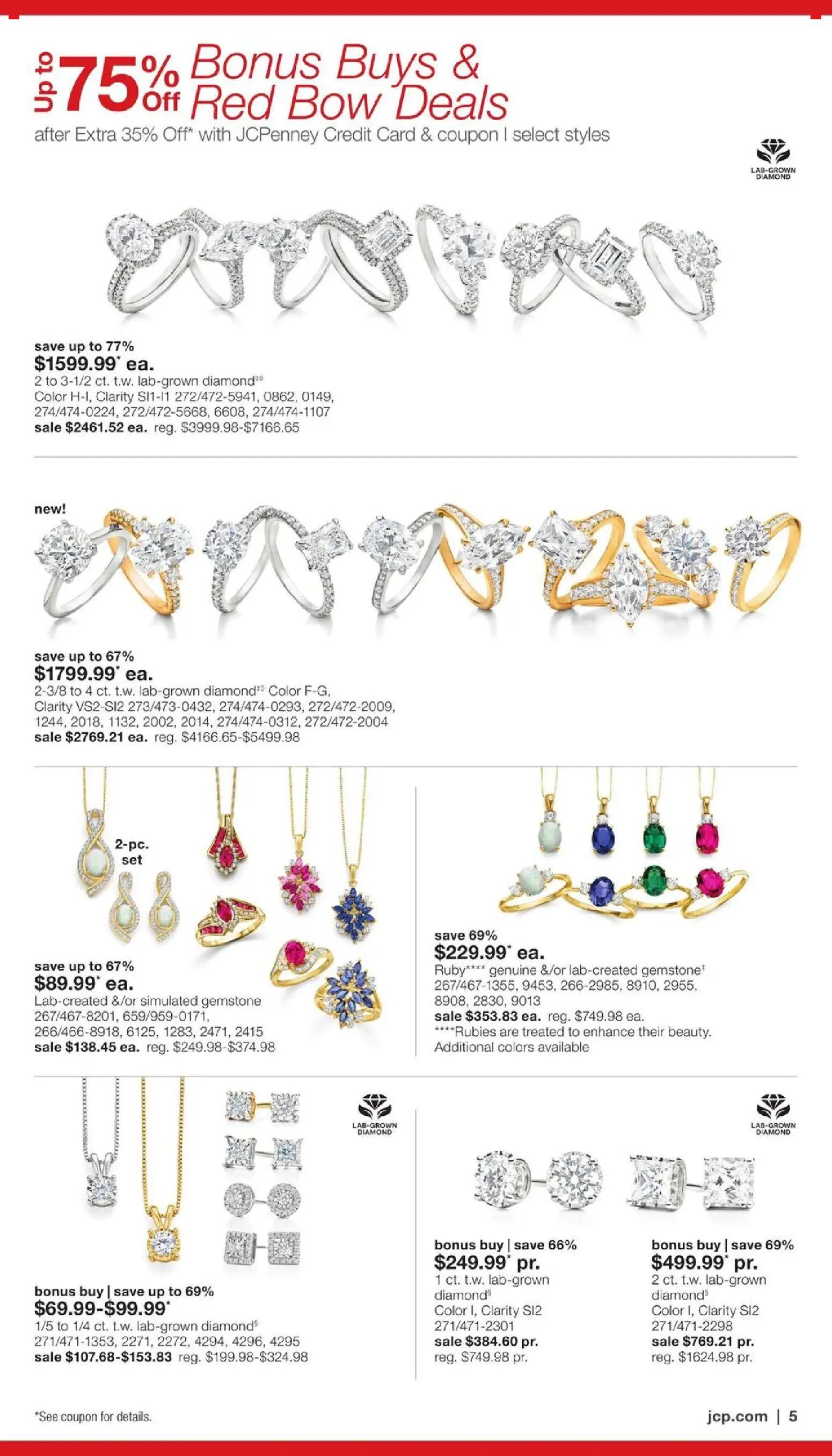 jcpenney - JCPenney Our Biggest Jewelry Sale of the Season - 09/28 - 10/25 2026 - page: 4