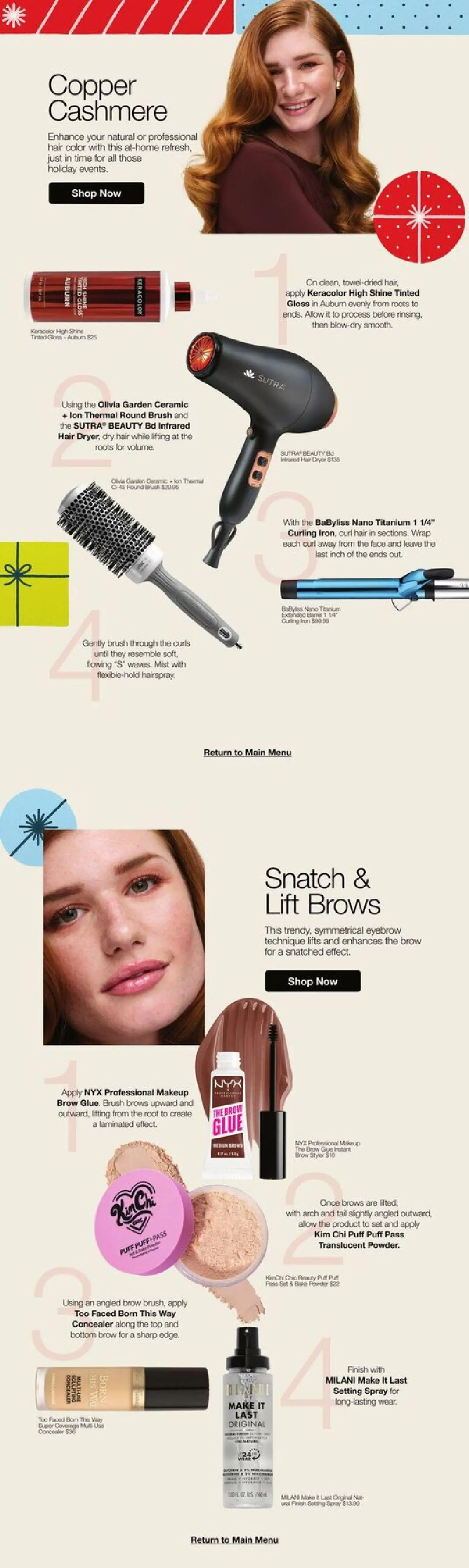 jcpenney - JCPenney Your Holiday Beauty Guide - 10/26 - 12/31 2026 - page: 8
