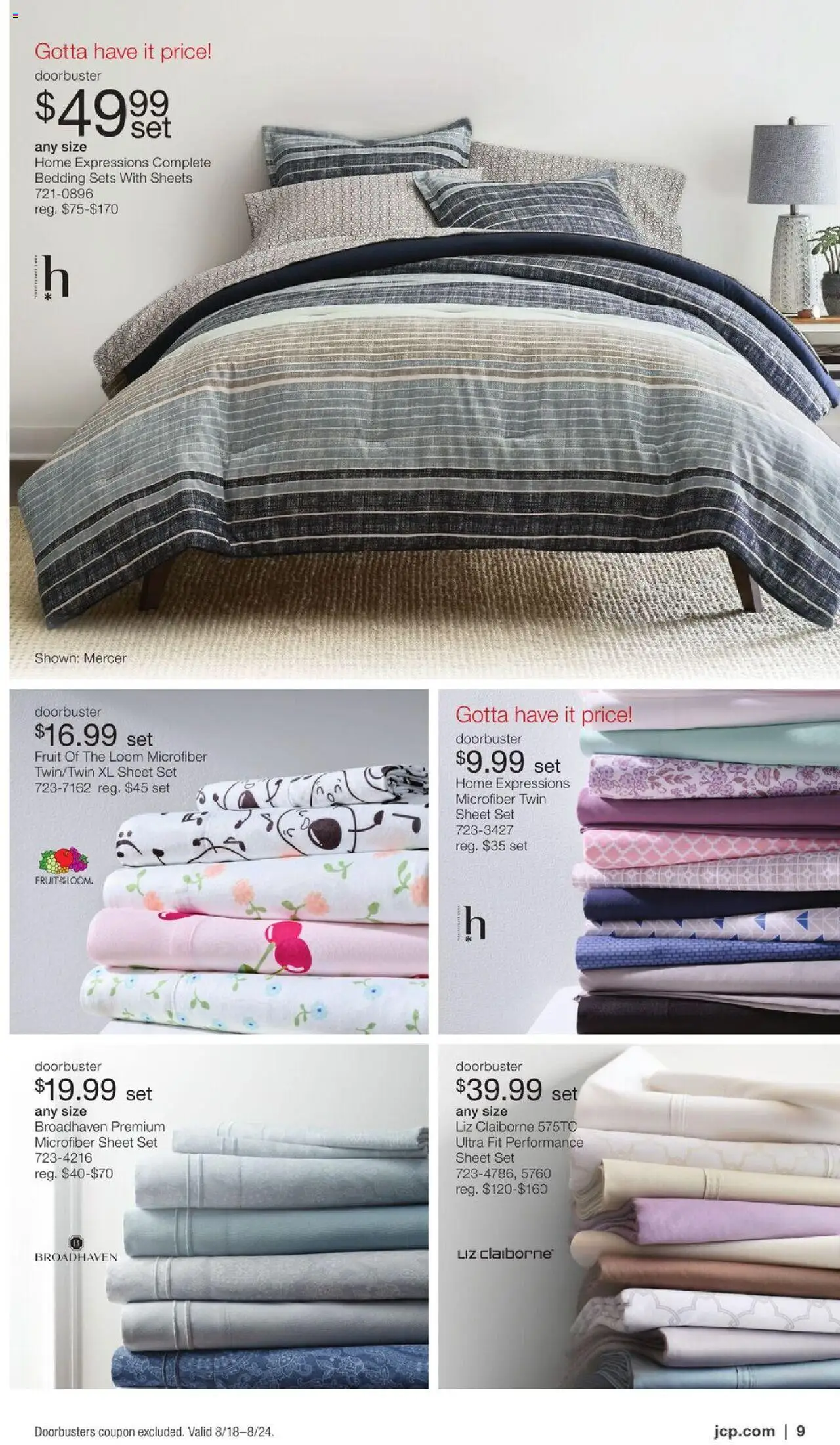 jcpenney - JCPenney Labor Day Home Sale - 08/18 - 09/14 2025 - page: 8
