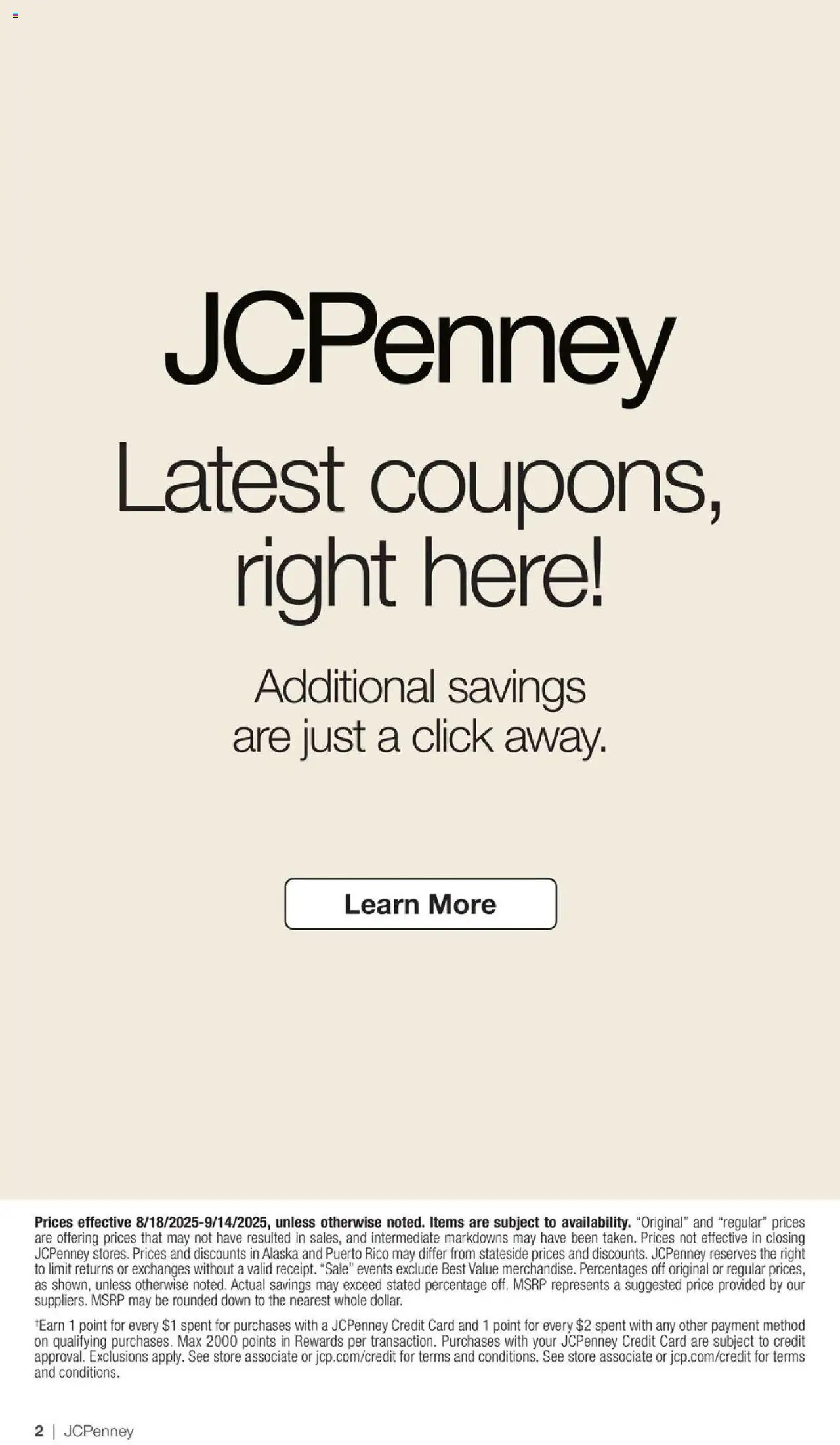 jcpenney - JCPenney Labor Day Home Sale - 08/18 - 09/14 2025 - page: 46