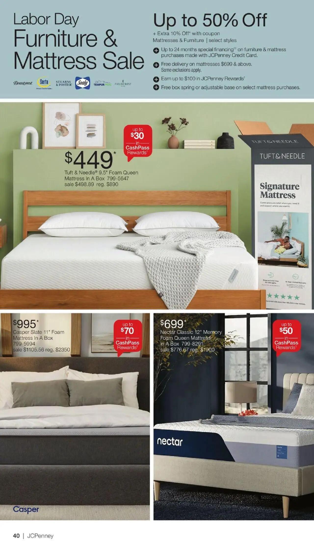 jcpenney - JCPenney Labor Day Home Sale - 08/18 - 09/14 2025 - page: 39