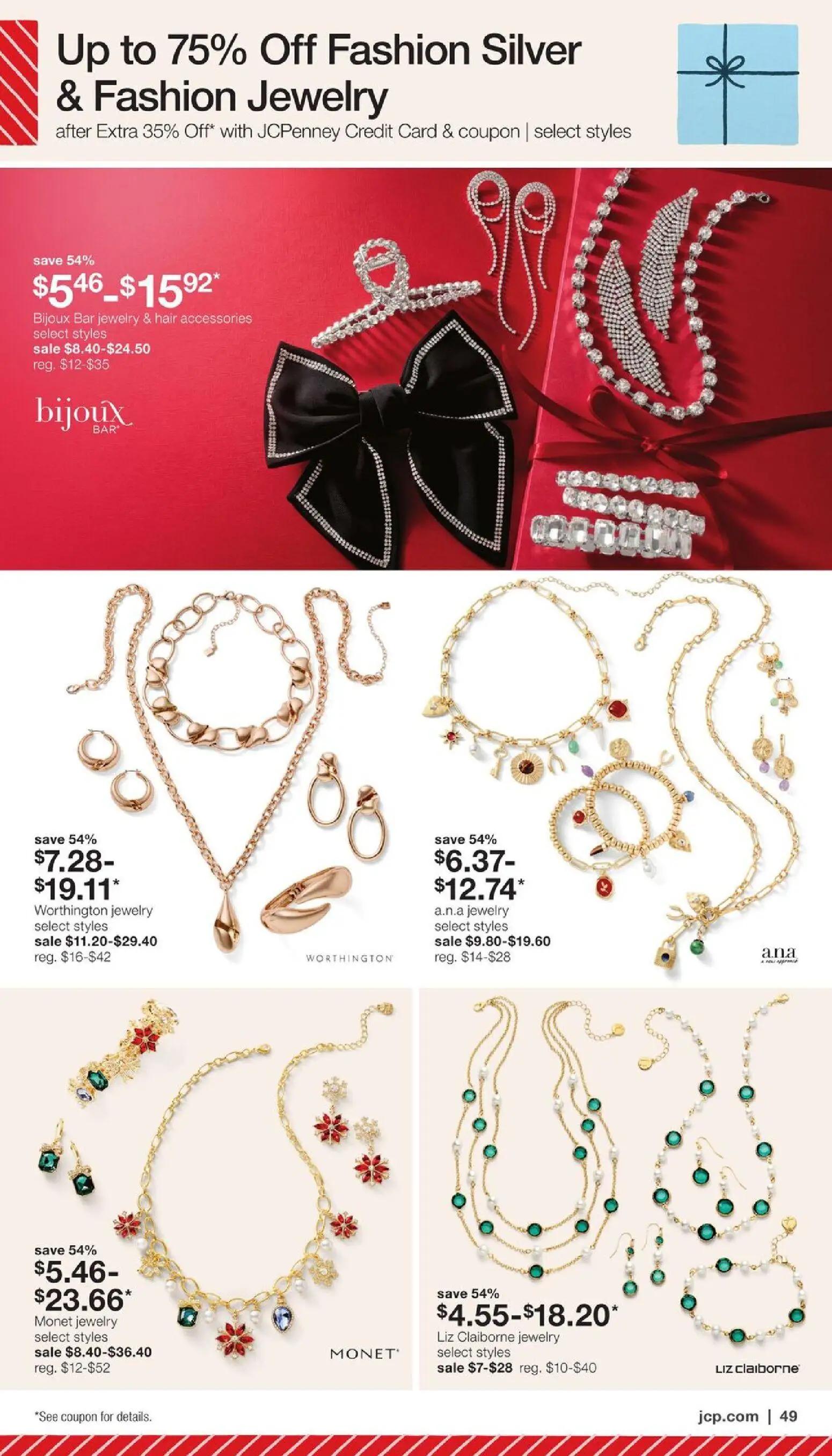 jcpenney - JCPenney Holiday Jewelry Sale - 12/01 - 12/25 2025 - page: 48