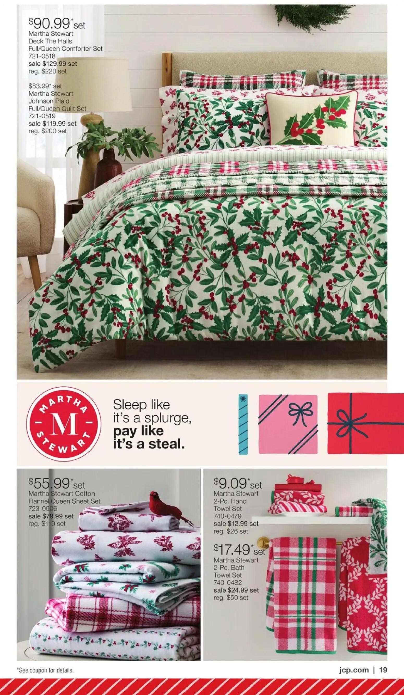 jcpenney - JCPenney Holiday Home Sale - 12/03 - 12/18 2025 - page: 18