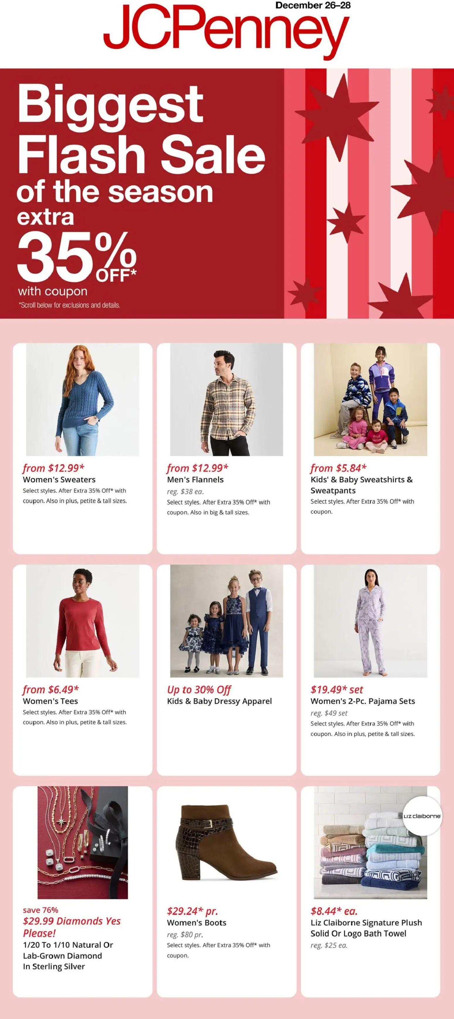 jcpenney - JCPenney Weekly Ad - 12/26 - 12/28 2025