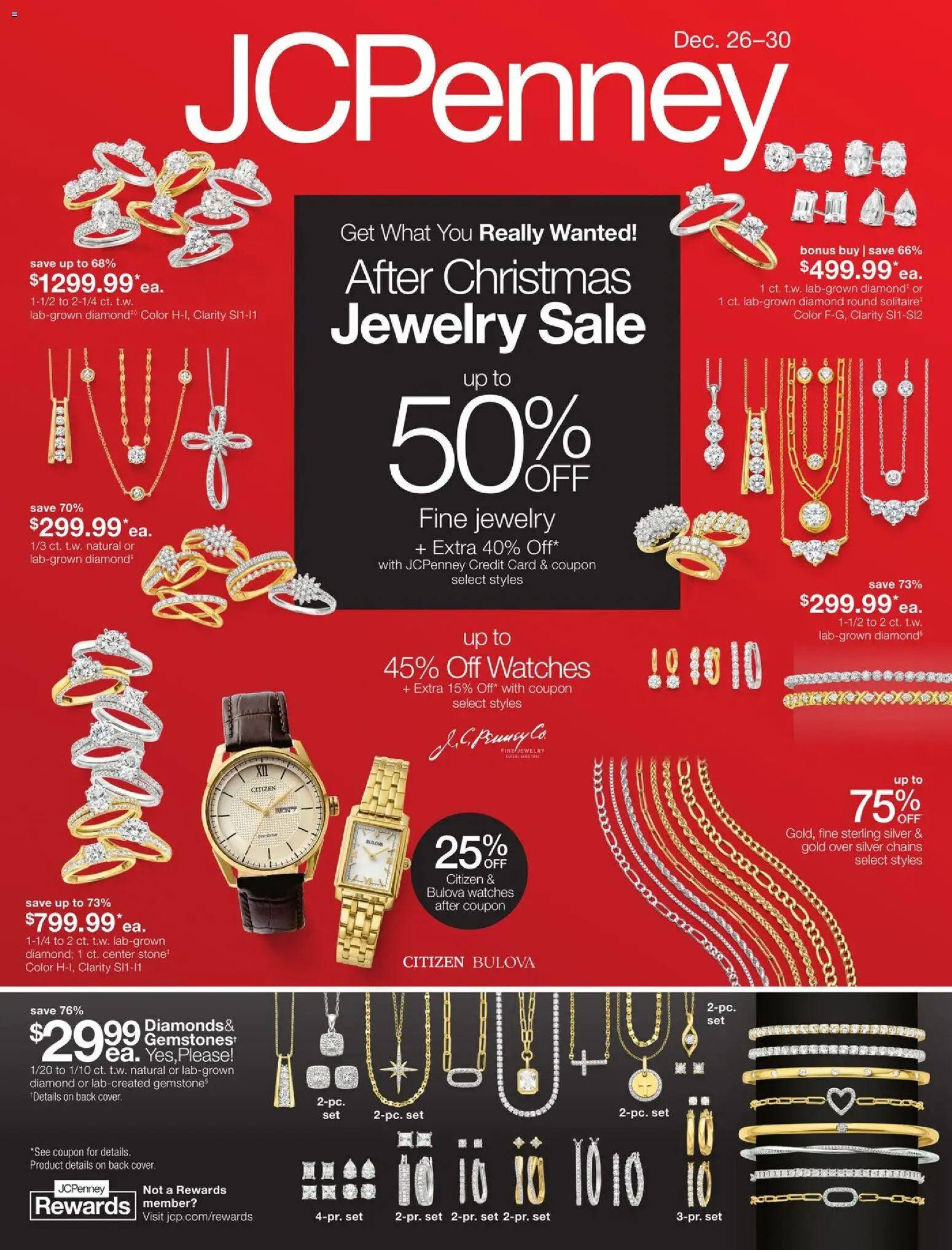 jcpenney - JCPenney After-Christmas Jewelry Sale - 12/26 - 12/30 2025