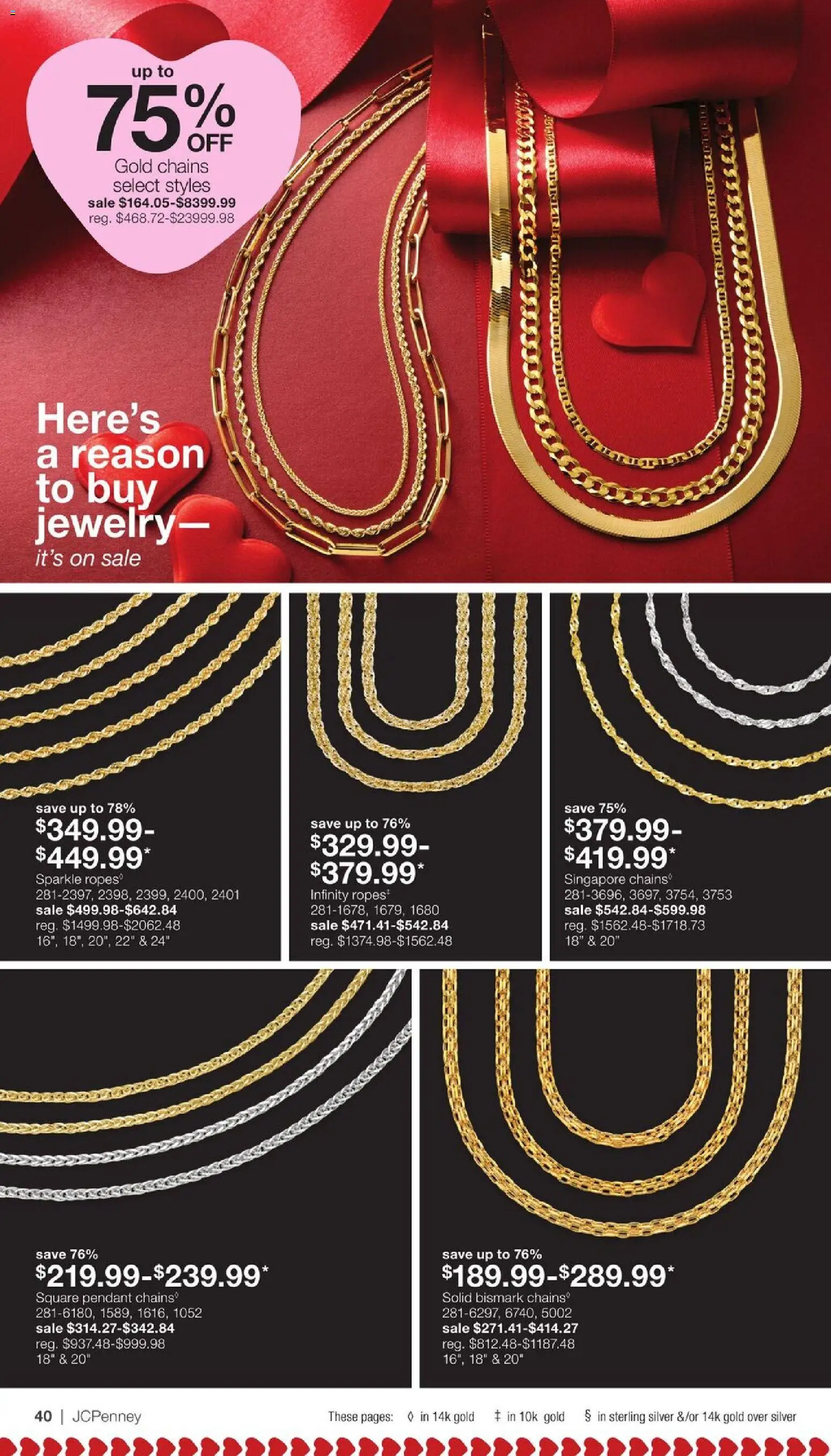 jcpenney - JCPenney Valentine’s Day Jewelry Sale - 01/17 - 02/16 2026 - page: 39