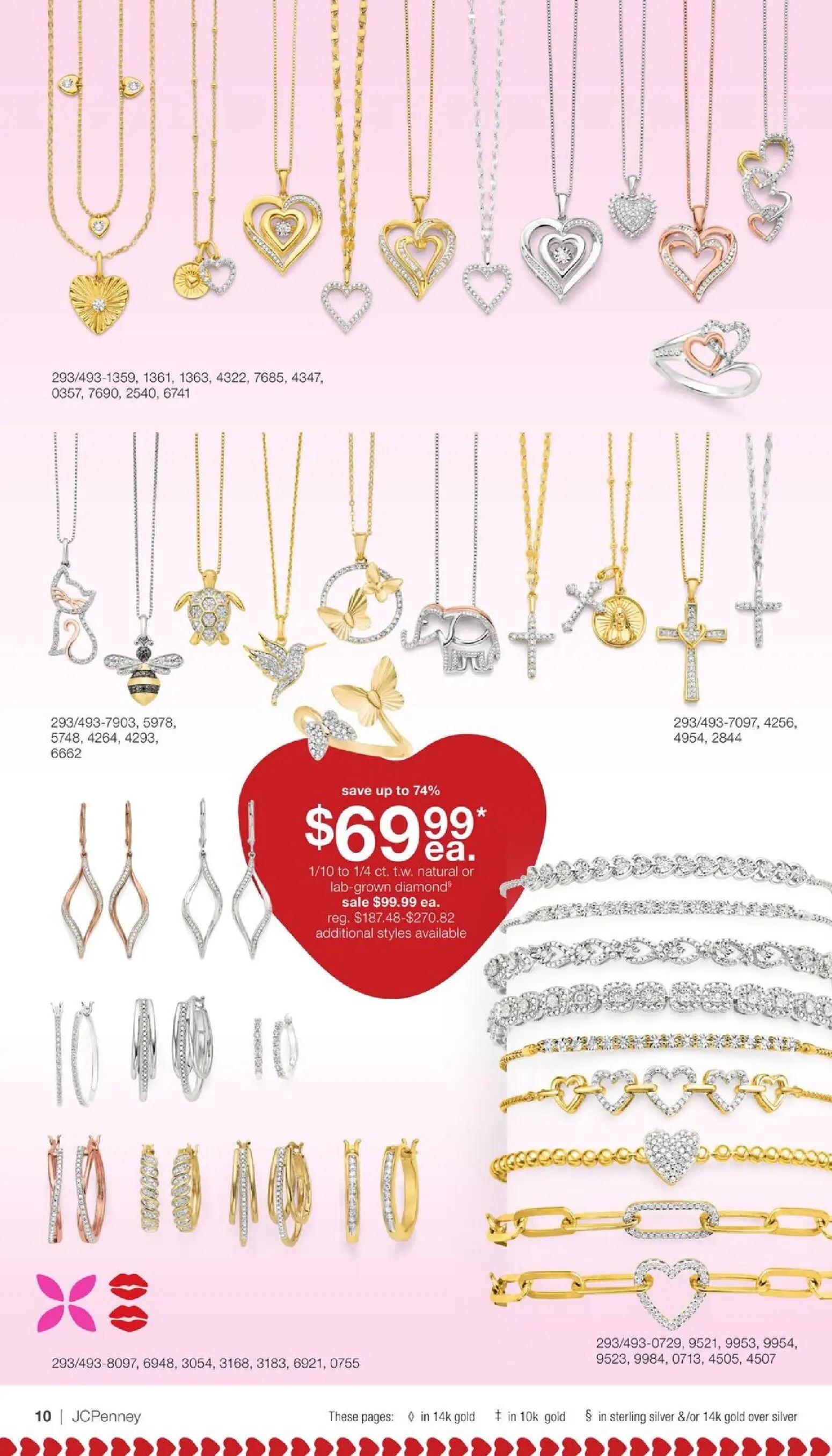 jcpenney - JCPenney Valentine’s Day Jewelry Sale - 01/17 - 02/16 2026 - page: 9
