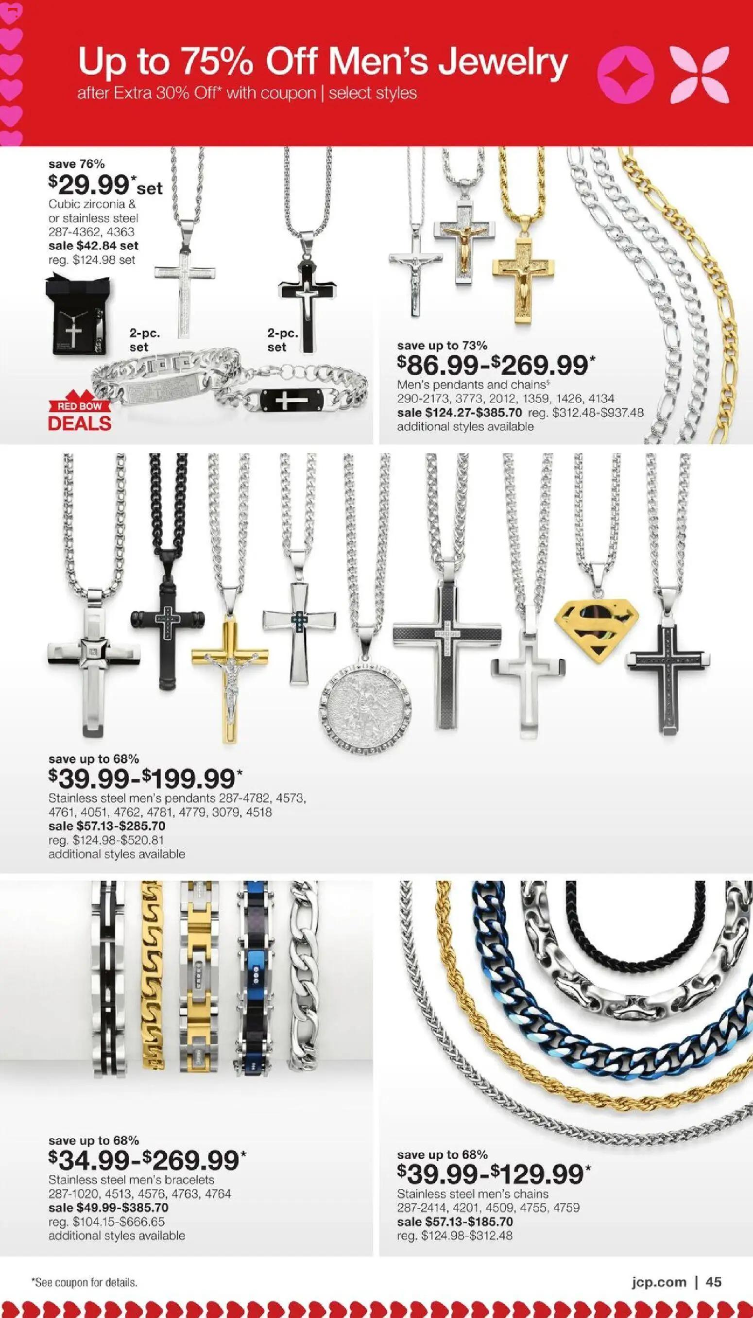 jcpenney - JCPenney Valentine’s Day Jewelry Sale - 01/17 - 02/16 2026 - page: 44