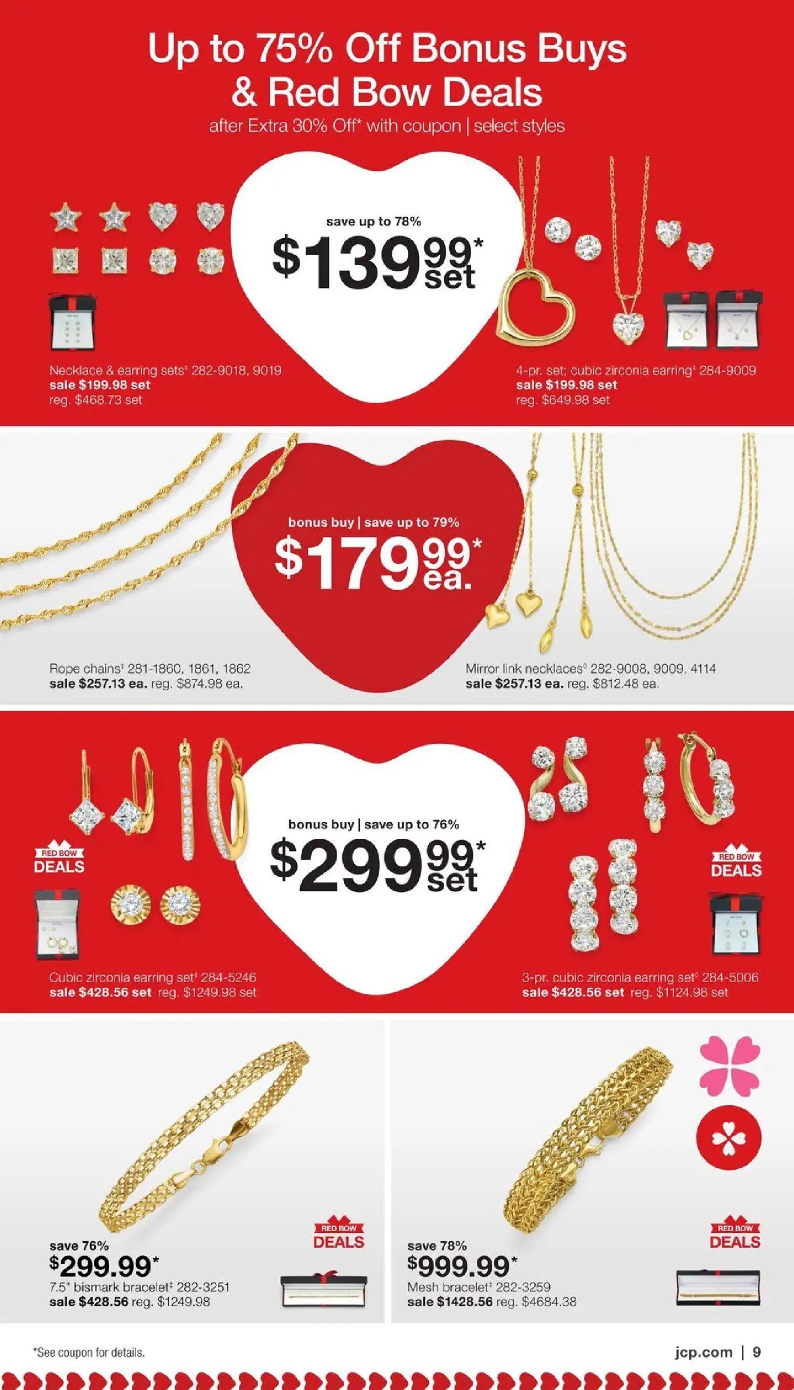 jcpenney - JCPenney Valentine’s Day Jewelry Sale - 01/17 - 02/16 2026 - page: 8