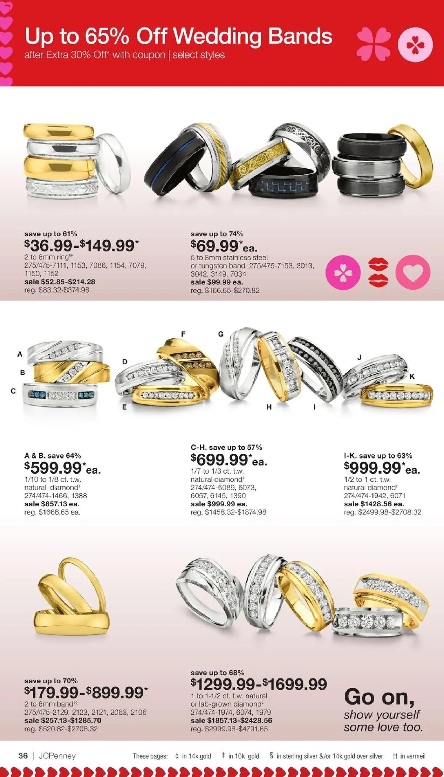jcpenney - JCPenney Valentine’s Day Jewelry Sale - 01/17 - 02/16 2026 - page: 35