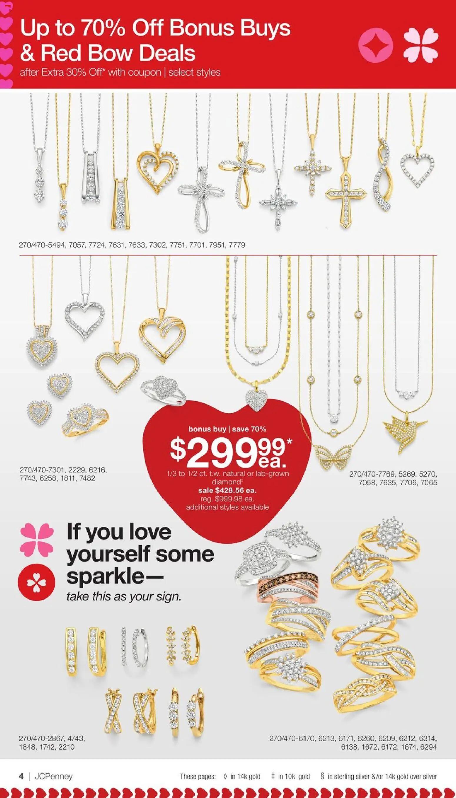 jcpenney - JCPenney Valentine’s Day Jewelry Sale - 01/17 - 02/16 2026 - page: 3