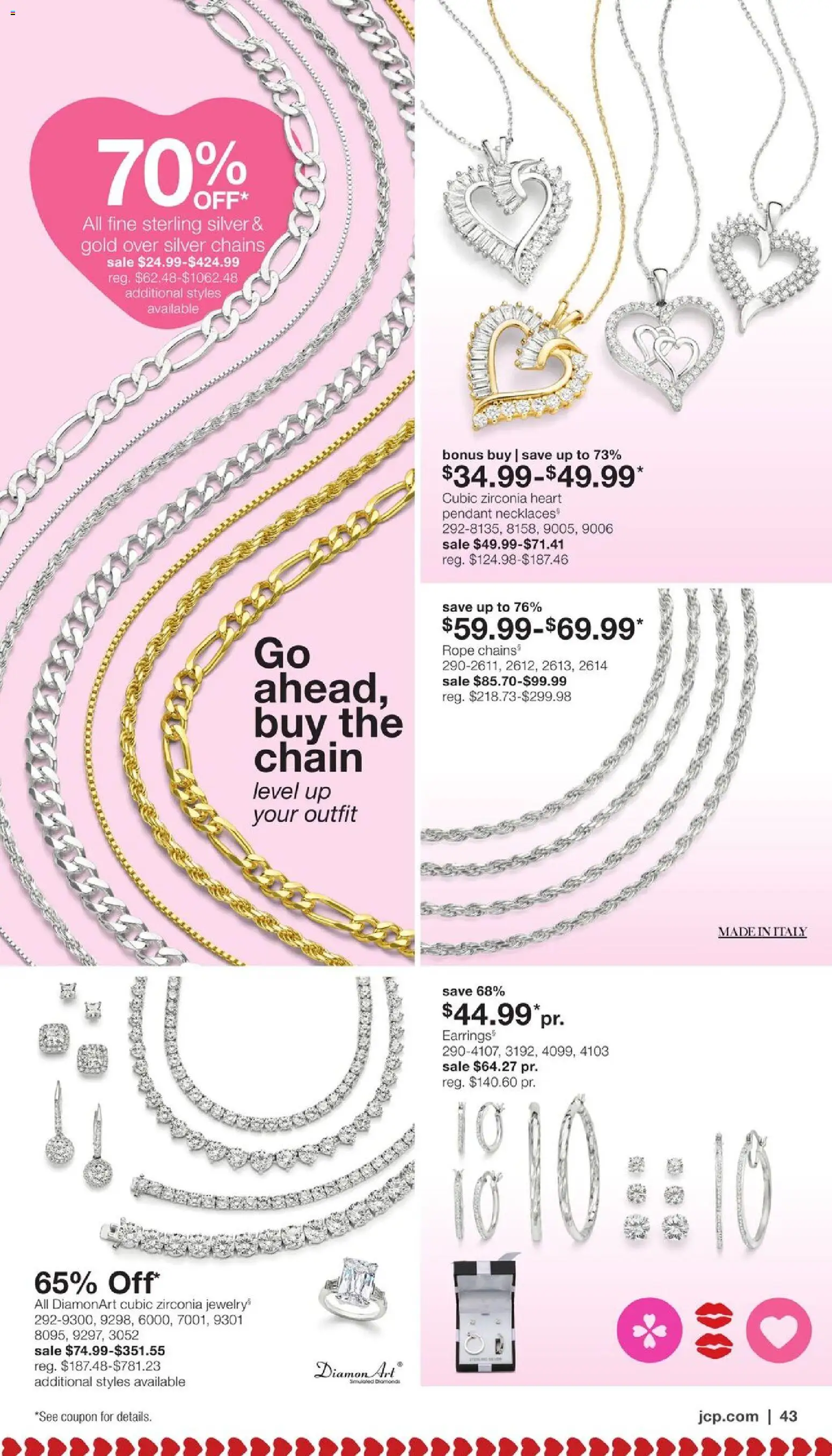 jcpenney - JCPenney Valentine’s Day Jewelry Sale - 01/17 - 02/16 2026 - page: 42