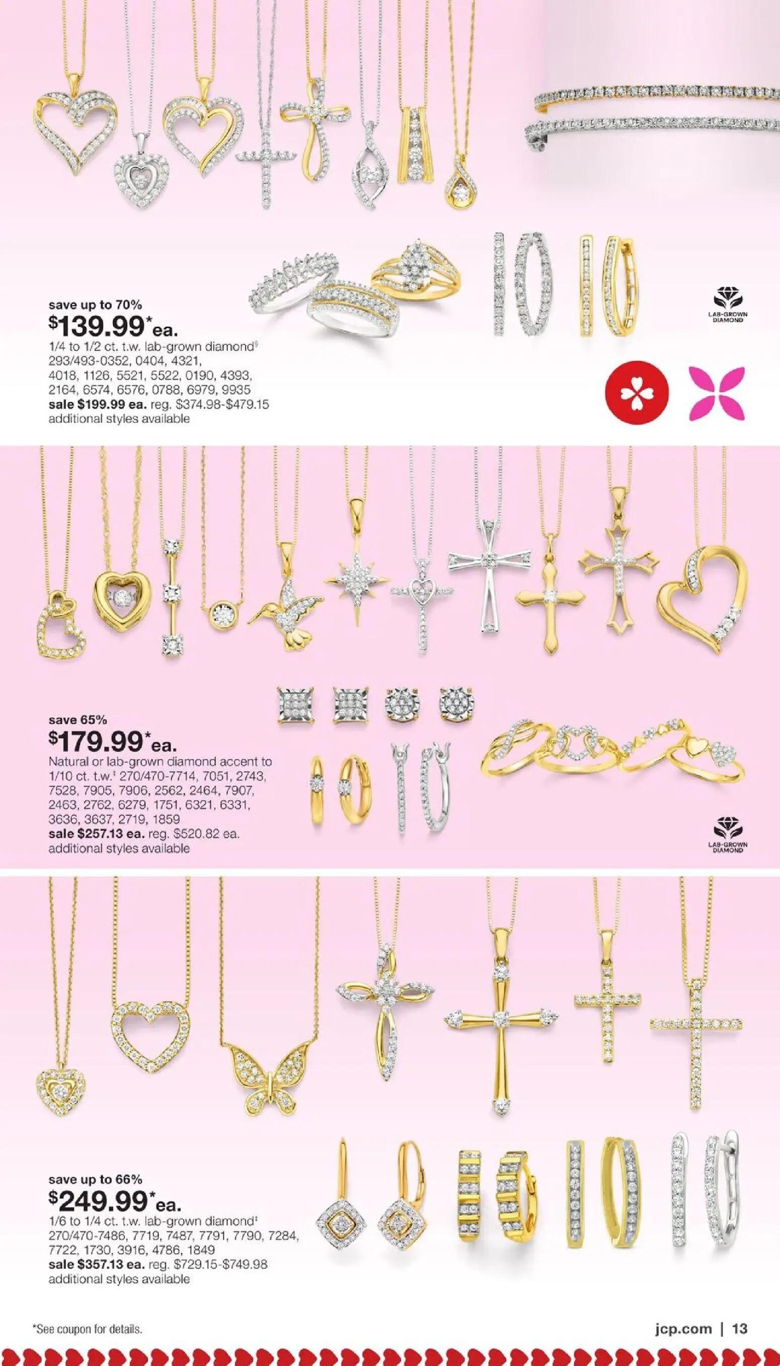 jcpenney - JCPenney Valentine’s Day Jewelry Sale - 01/17 - 02/16 2026 - page: 12