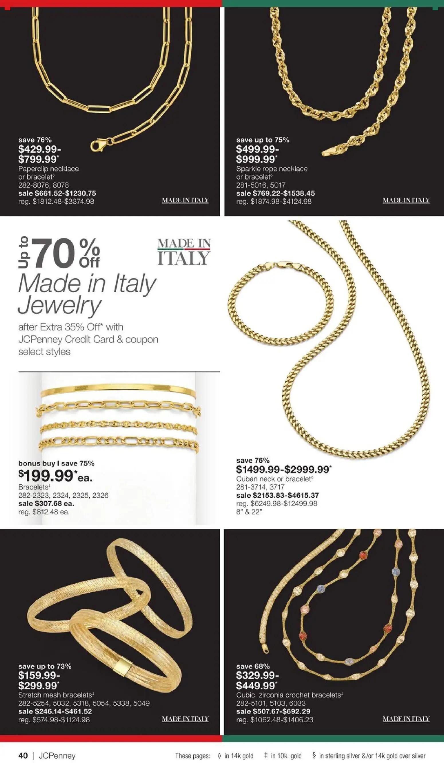 jcpenney - JCPenney Jewelry Sale - 03/12 - 04/05 2026 - page: 39