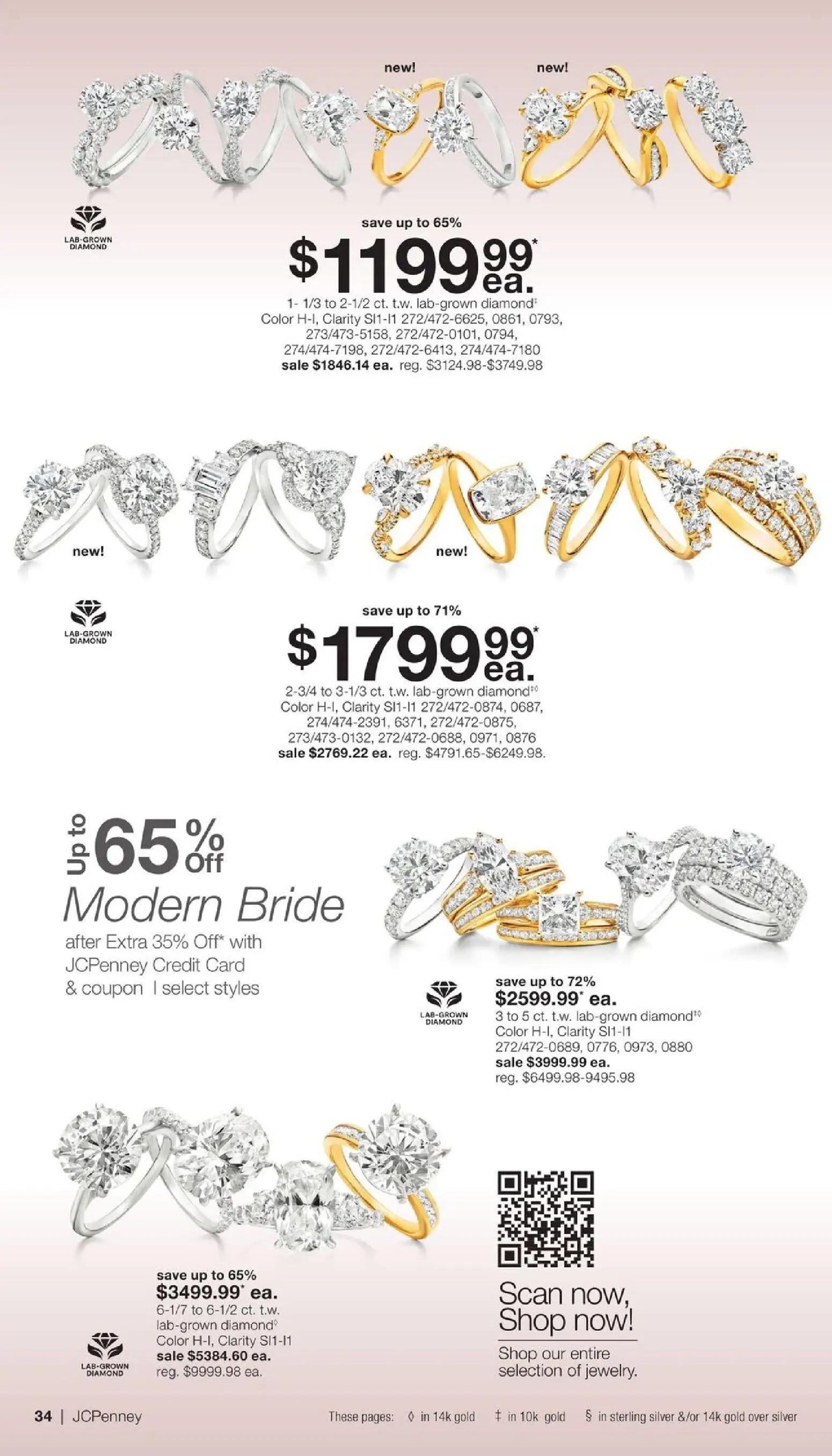 jcpenney - JCPenney Jewelry Sale - 03/12 - 04/05 2026 - page: 33