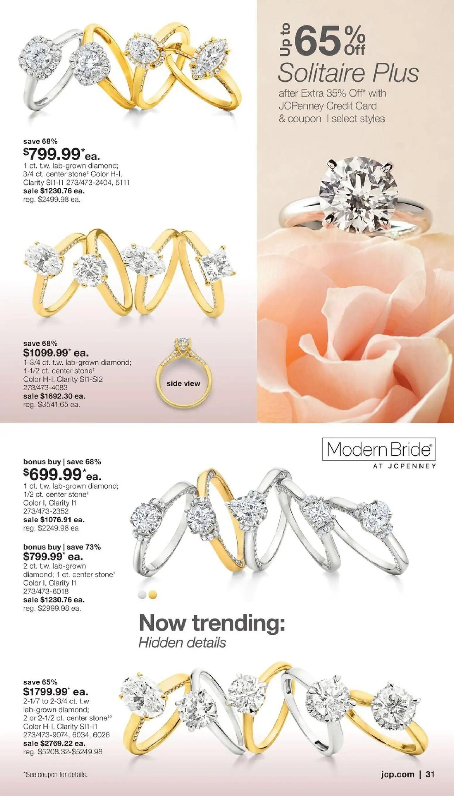 jcpenney - JCPenney Jewelry Sale - 03/12 - 04/05 2026 - page: 30