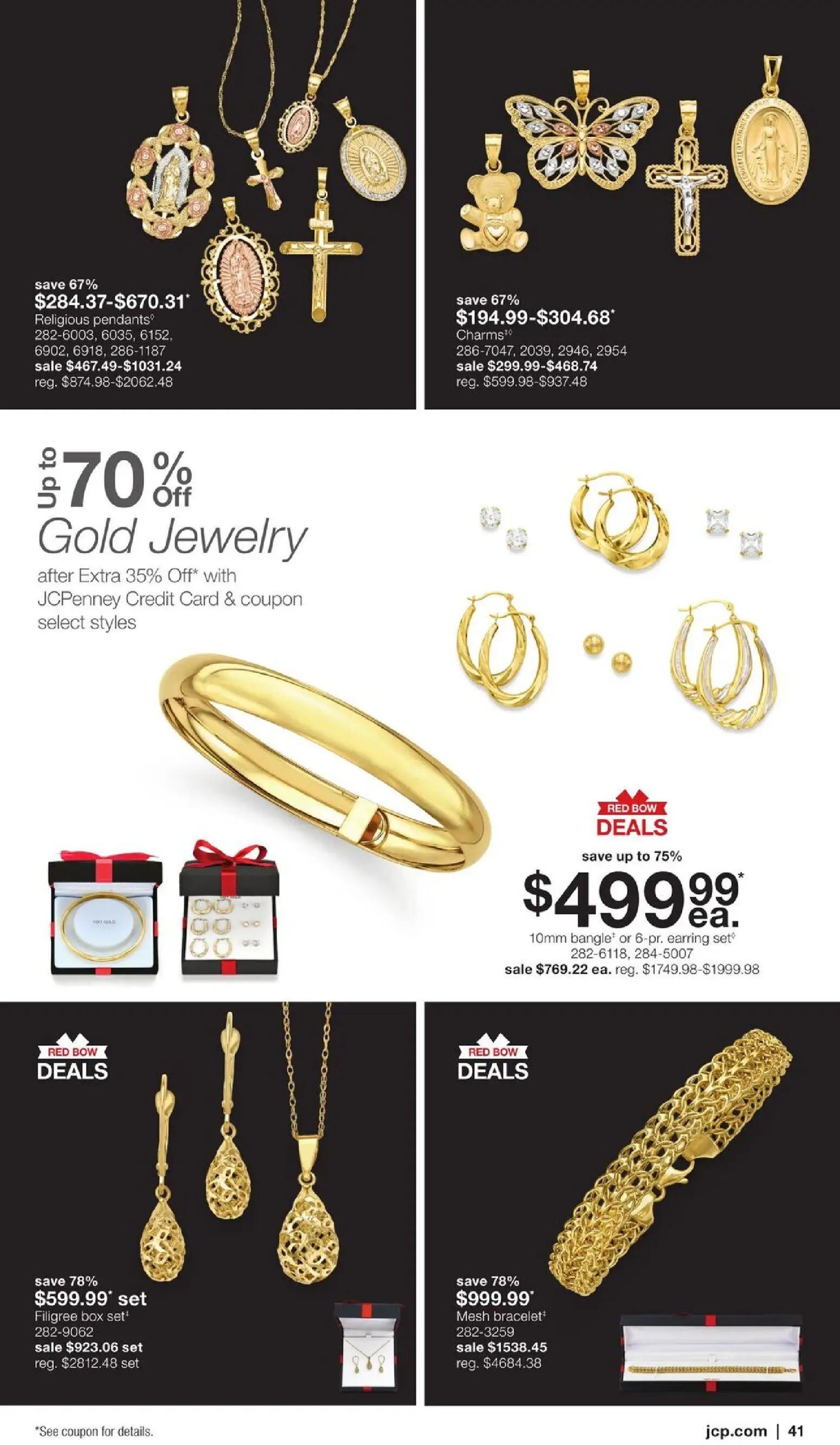 jcpenney - JCPenney Jewelry Sale - 03/12 - 04/05 2026 - page: 40
