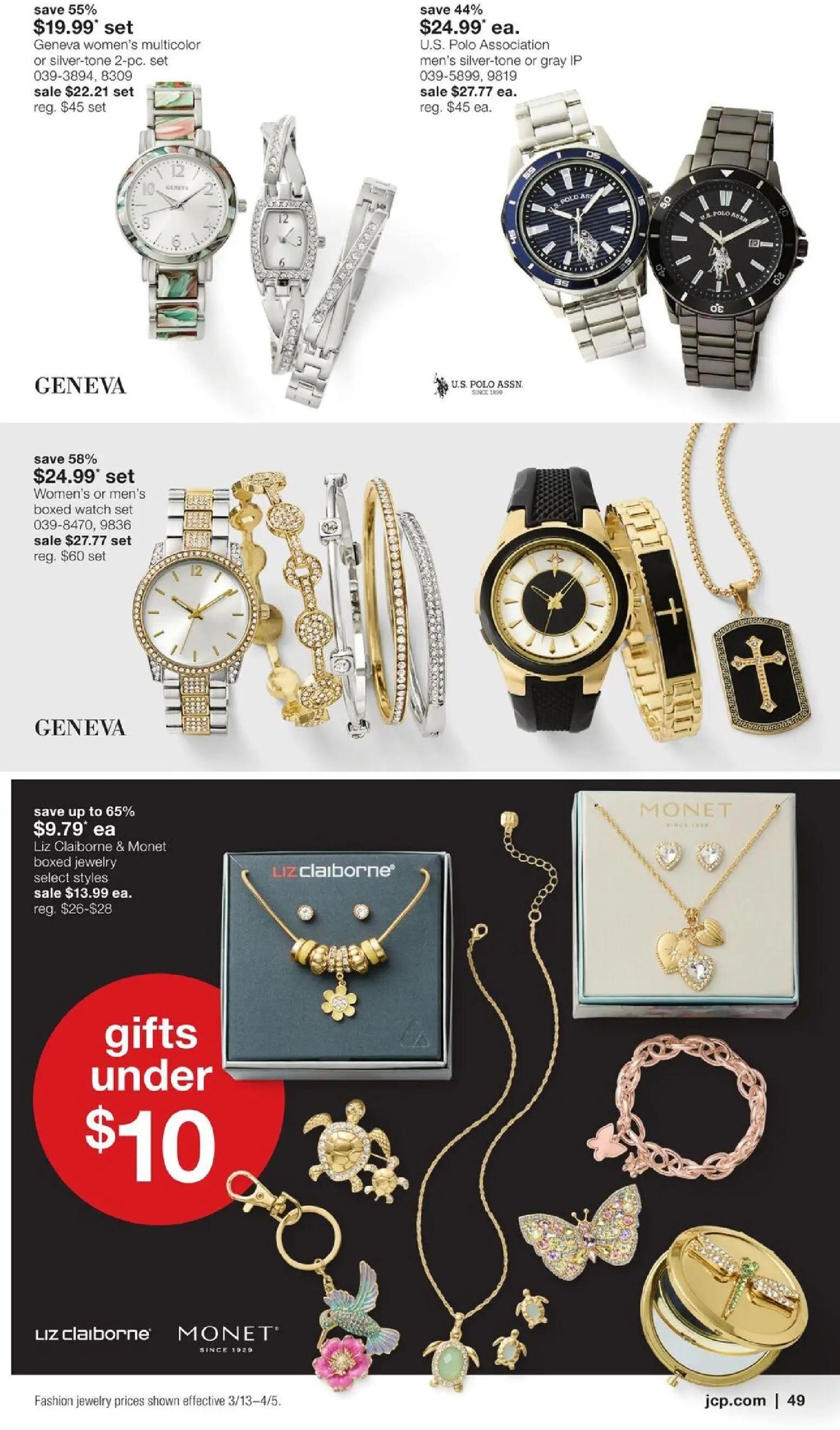 jcpenney - JCPenney Jewelry Sale - 03/12 - 04/05 2026 - page: 48