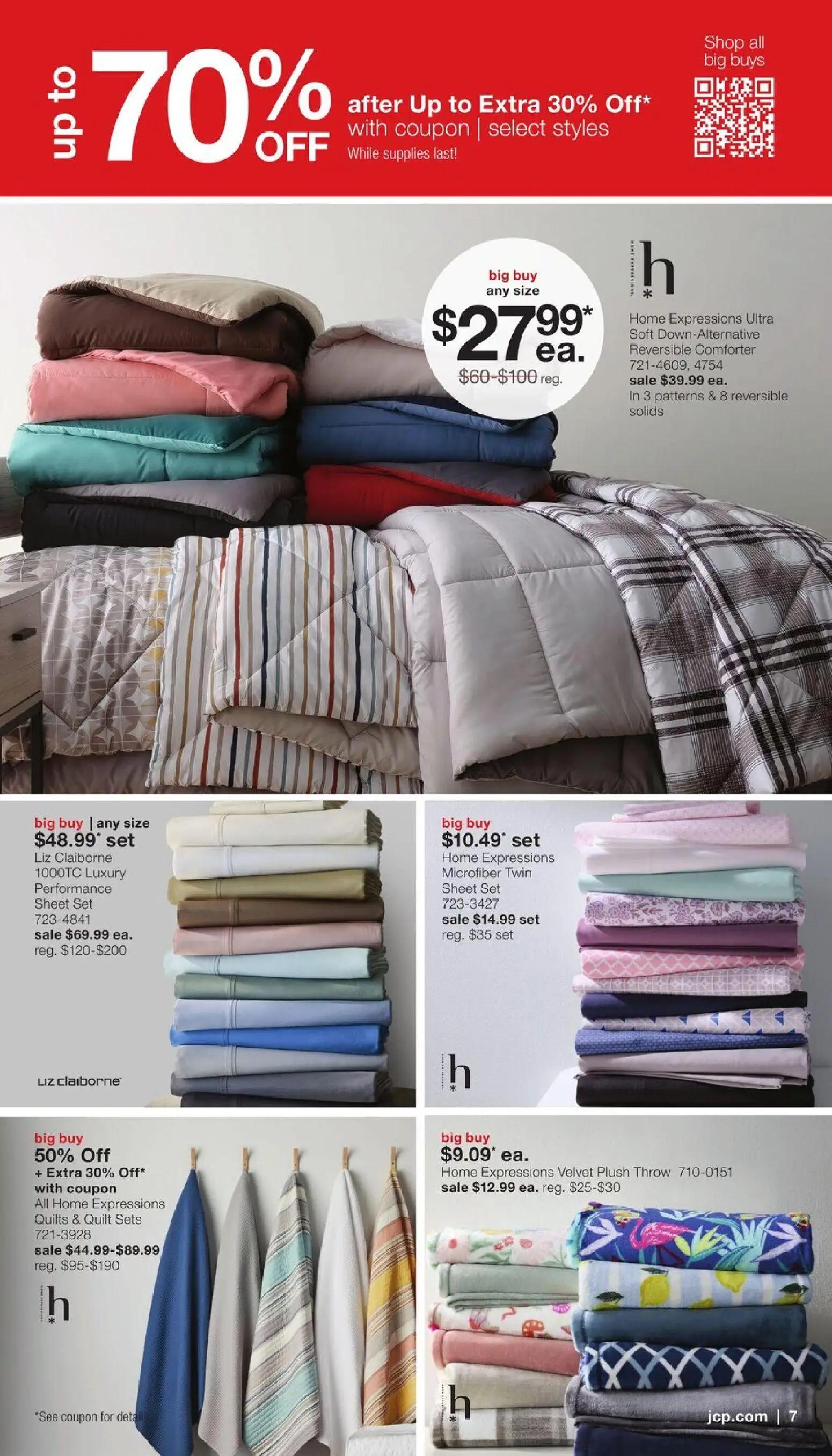 jcpenney - JCPenney Our Biggest Home Sale of the Season - 03/23 - 04/19 2026 - page: 6