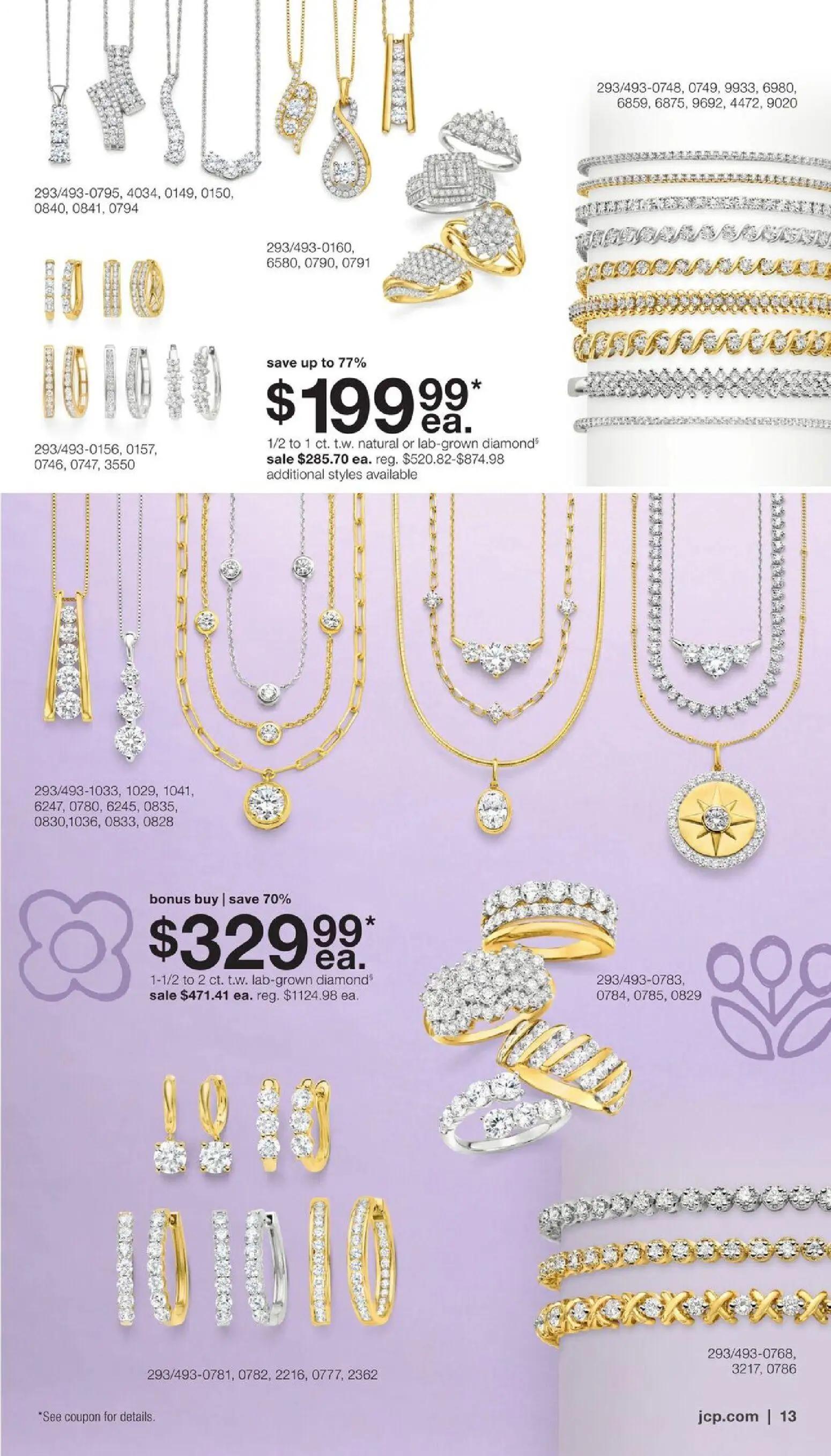 jcpenney - JCPenney Mother’s Day Jewelry Sale - 04/09 - 05/13 2026 - page: 12
