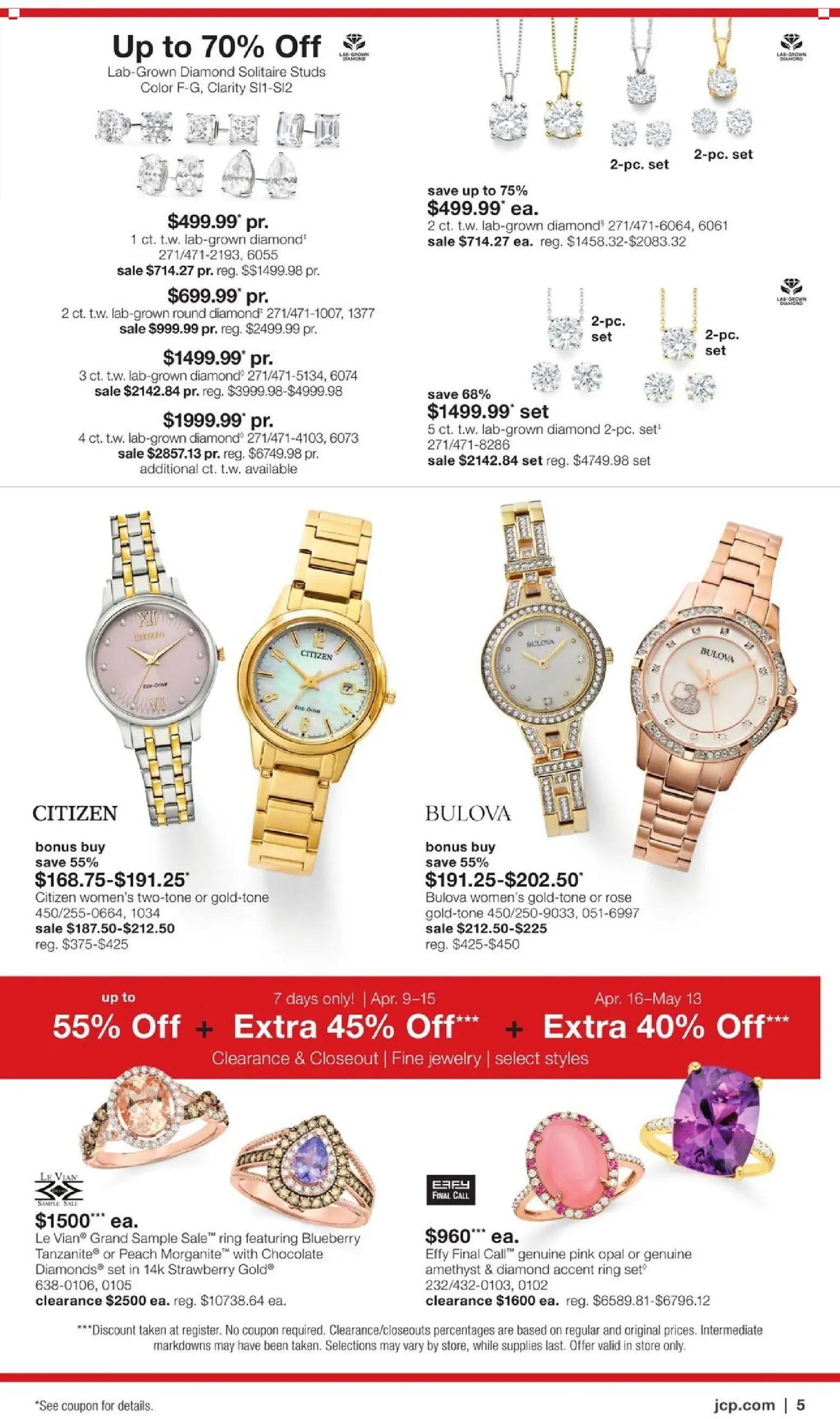 jcpenney - JCPenney Mother’s Day Jewelry Sale - 04/09 - 05/13 2026 - page: 4