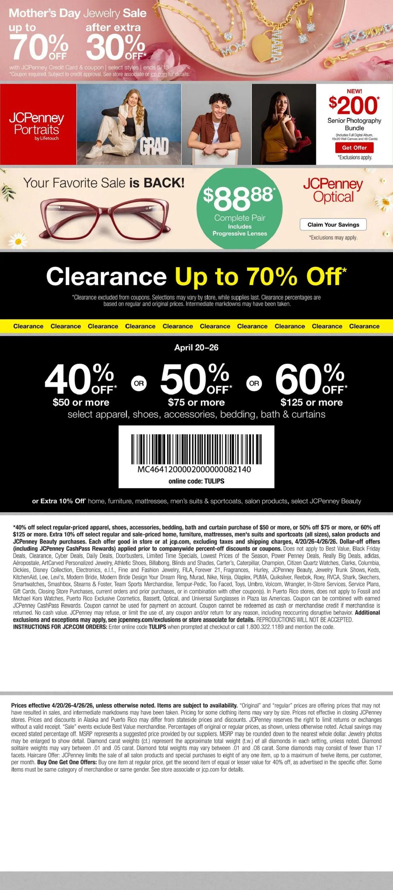 jcpenney - JCPenney Weekly Ad - 04/20 - 04/26 2026 - page: 2