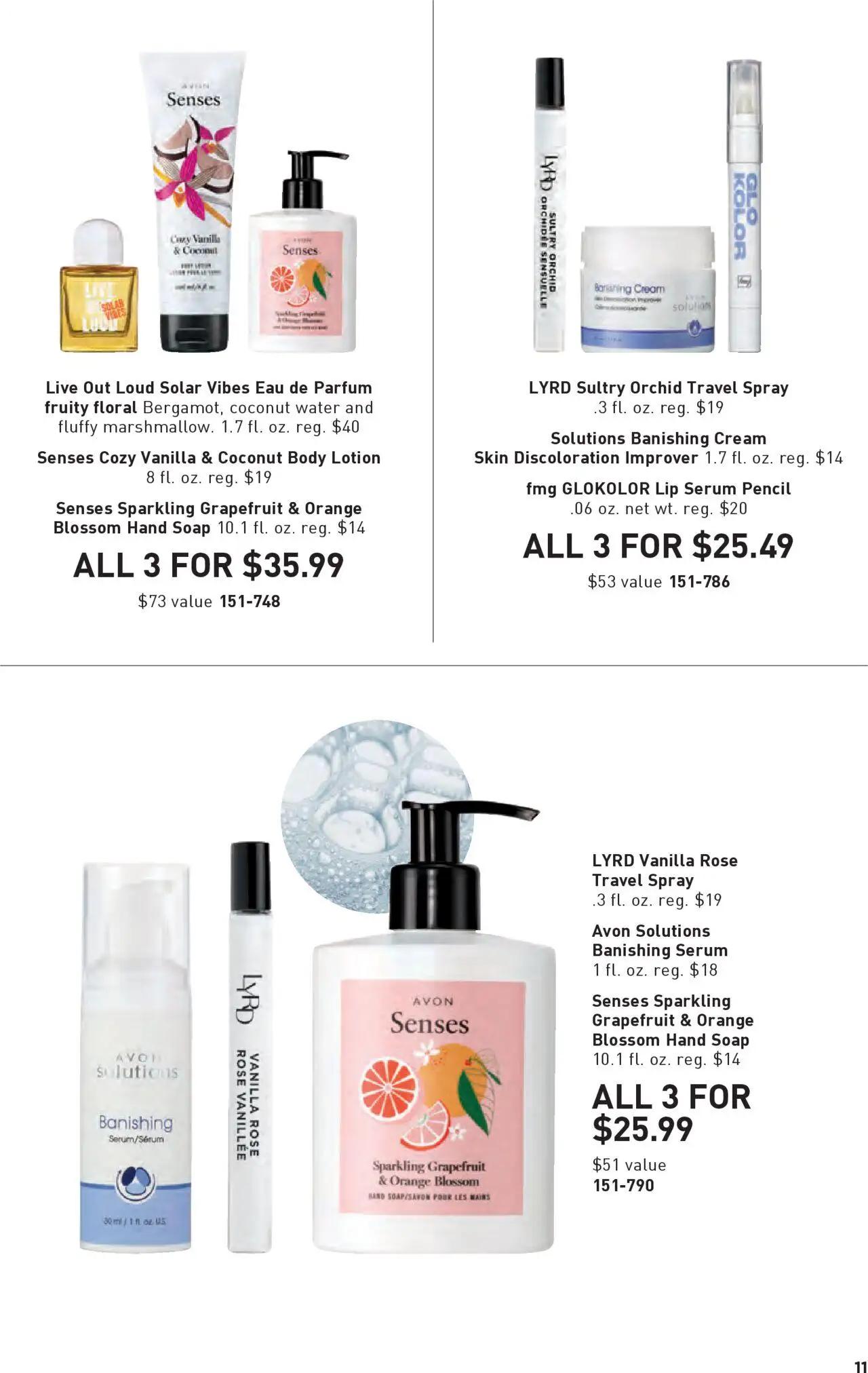 avon - Avon Good Buys Flyer - 08/13 - 09/09 2025 - page: 11