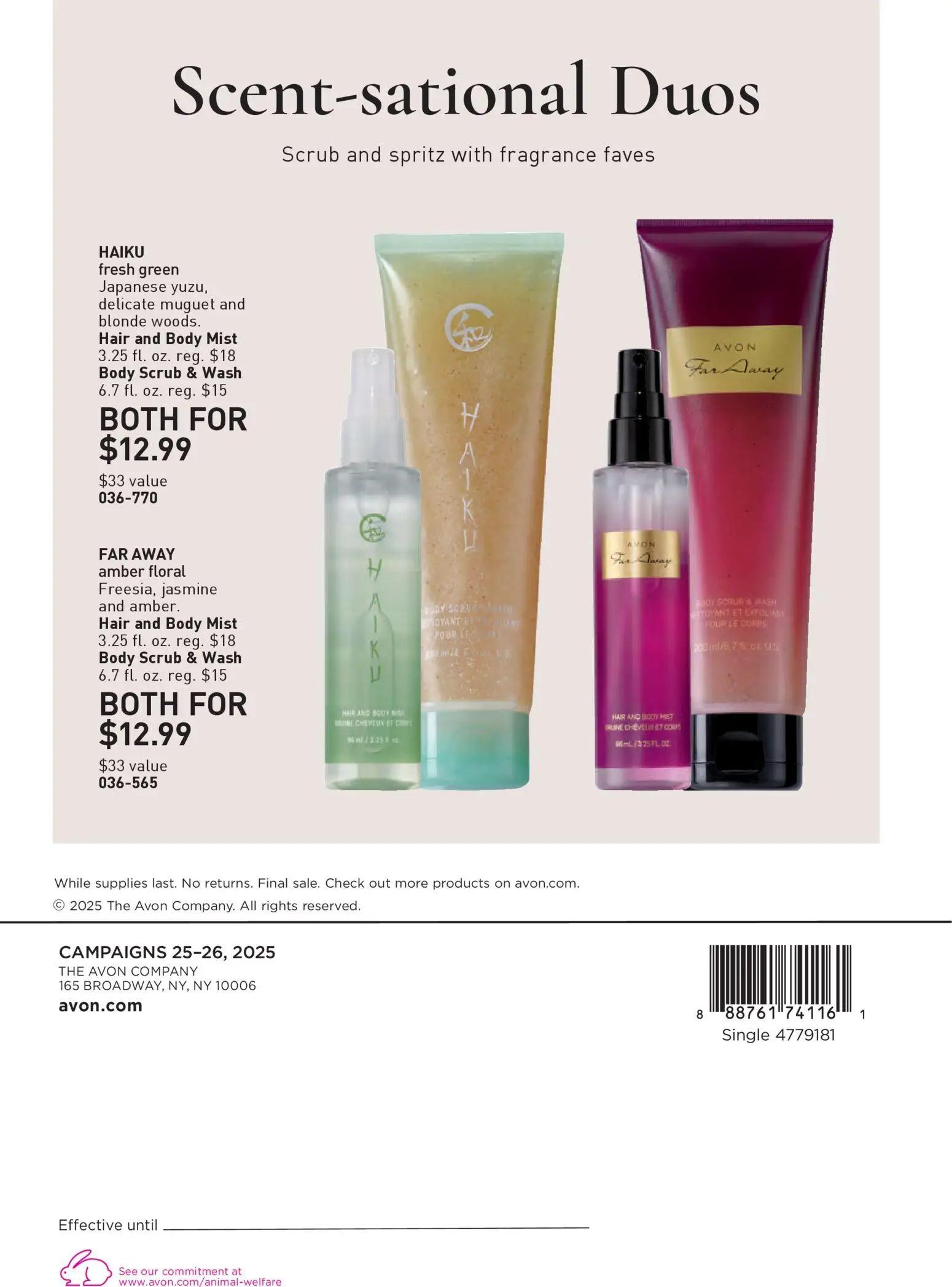 avon - Avon Good Buys Flyer - 12/03 - 12/30 2025 - page: 24