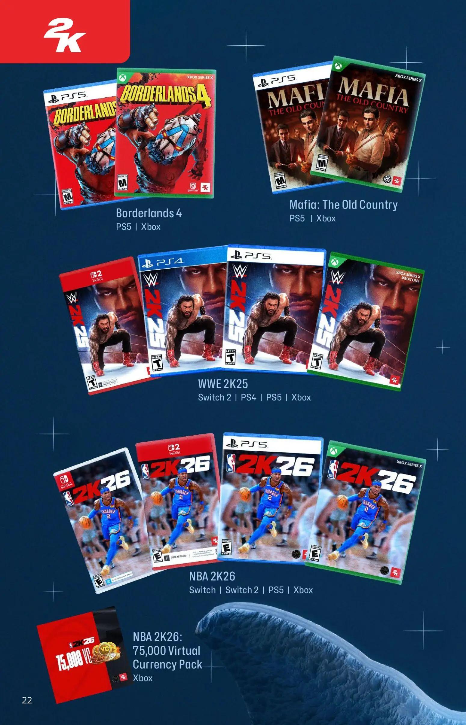 gamestop - GameStop Holiday Gift Guide - from Saturday 11/01 2025 - page: 22