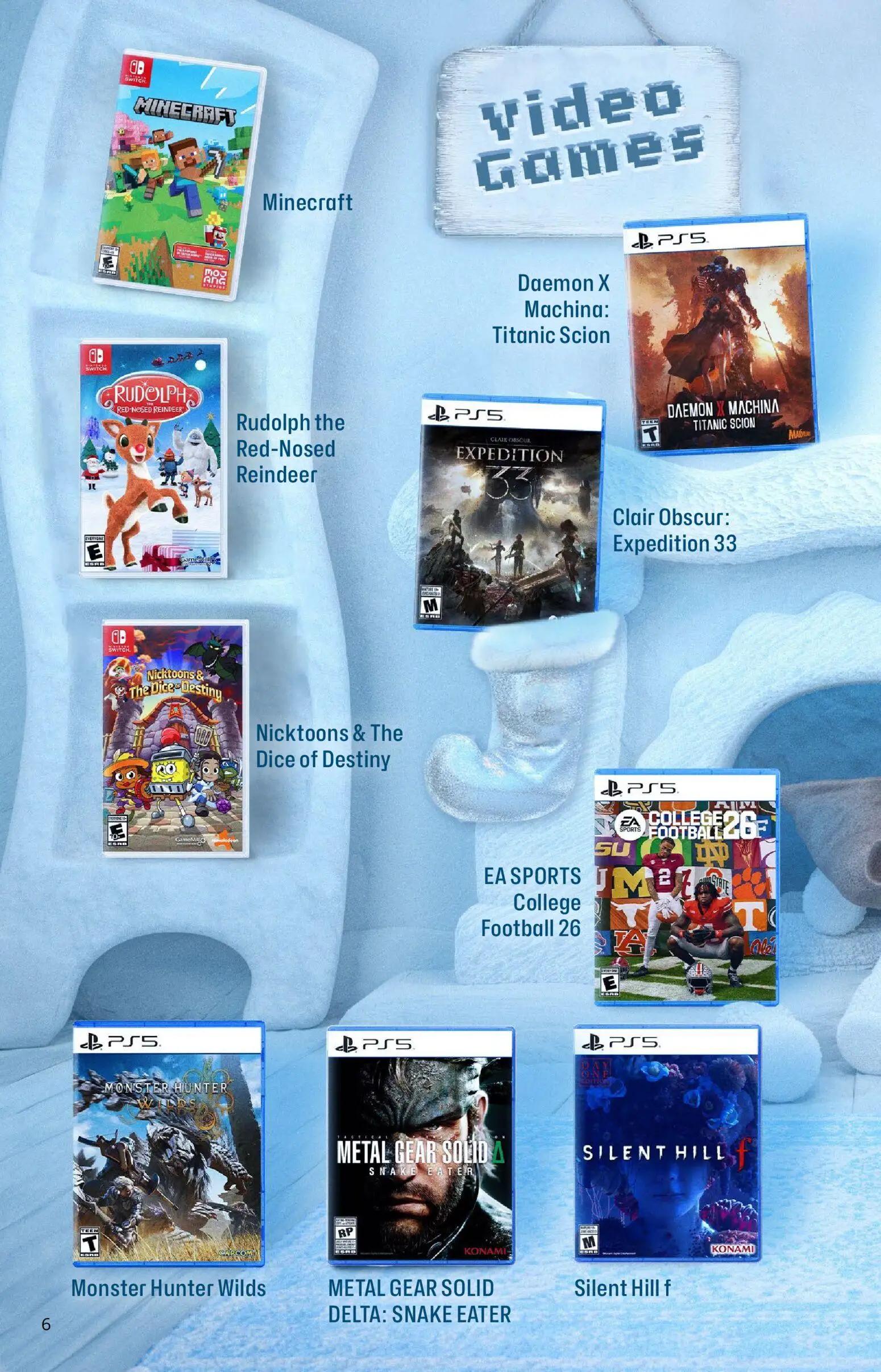 gamestop - GameStop Holiday Gift Guide - from Saturday 11/01 2025 - page: 6