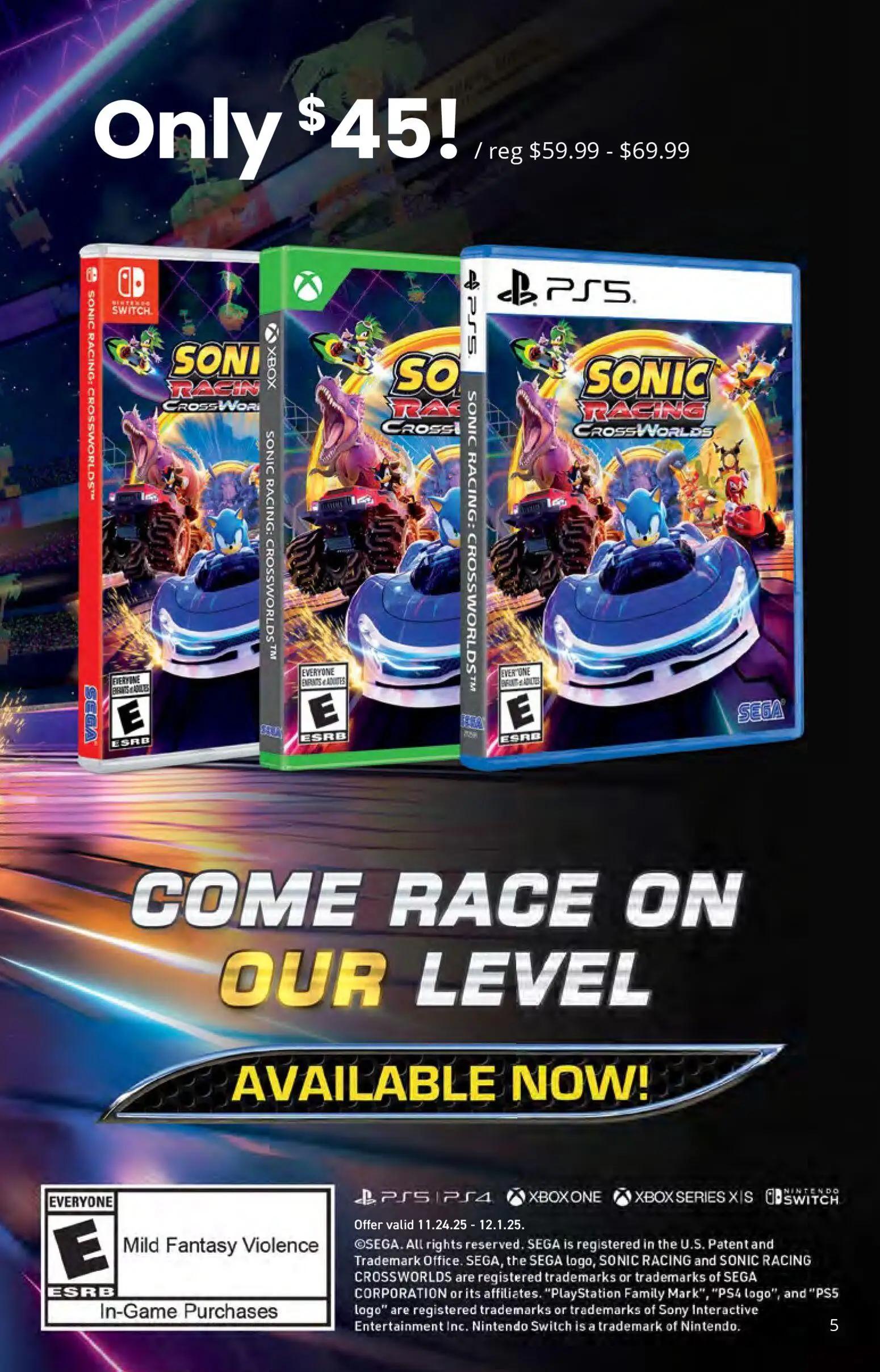 gamestop - Weekly ads GameStop BLACK FRIDAY from 11/16/2025 - page: 5