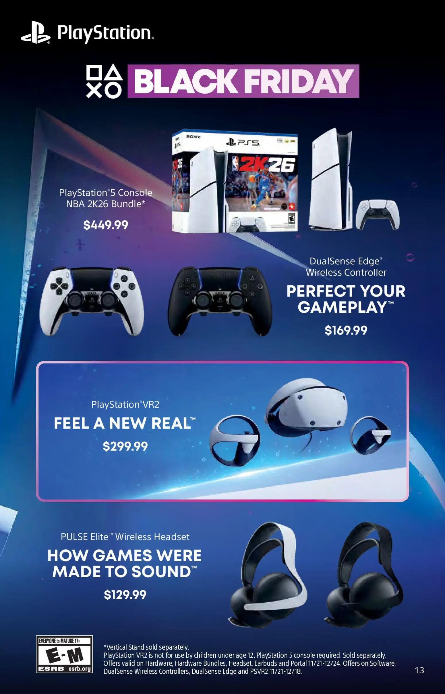 gamestop - Weekly ads GameStop BLACK FRIDAY from 11/16/2025 - page: 13