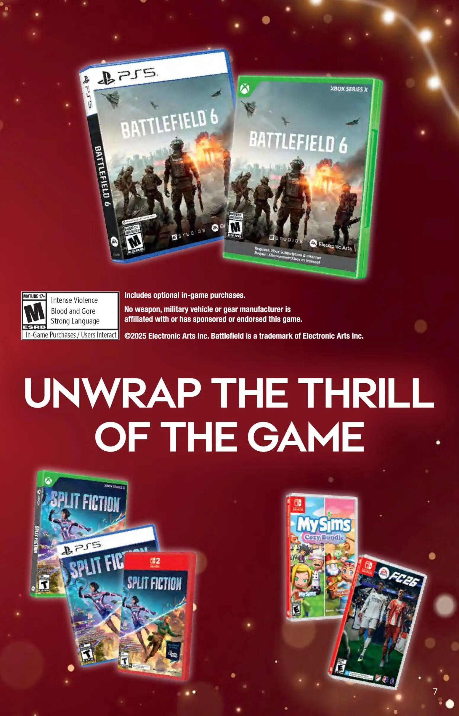 gamestop - Weekly ads GameStop BLACK FRIDAY from 11/16/2025 - page: 7