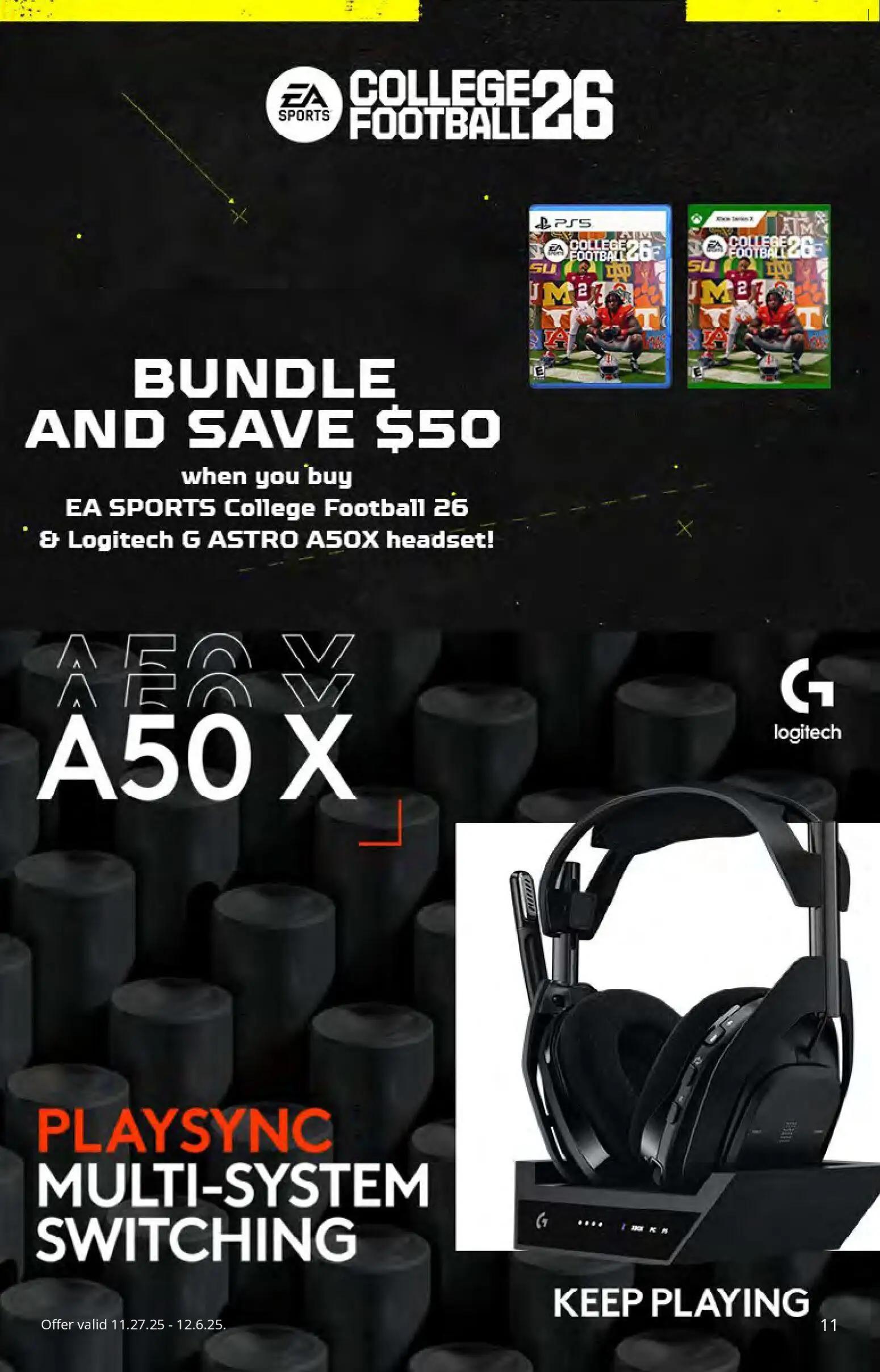 gamestop - Weekly ads GameStop BLACK FRIDAY from 11/16/2025 - page: 11