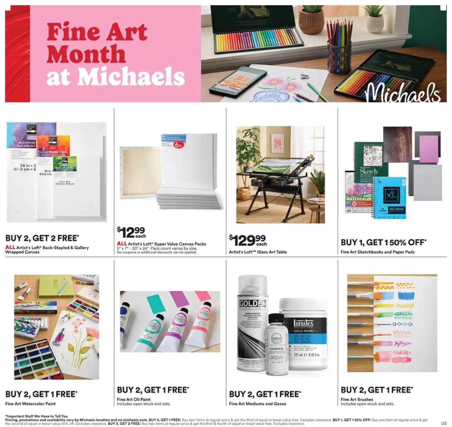 michaels - Michaels Weekly Ad - 08/16 - 08/22 2026 - page: 1