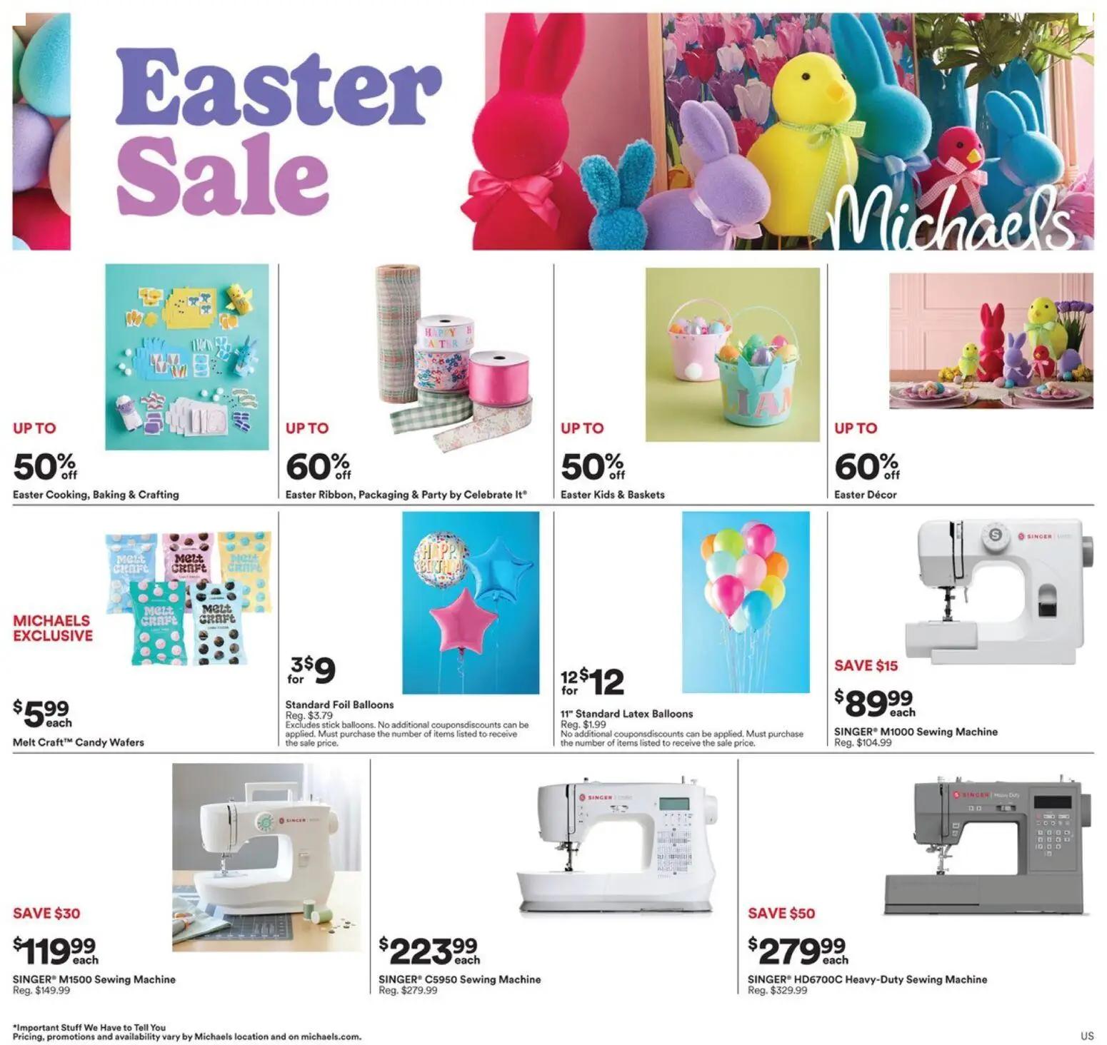 michaels - Michaels Weekly Ad - 03/22 - 03/28 2026