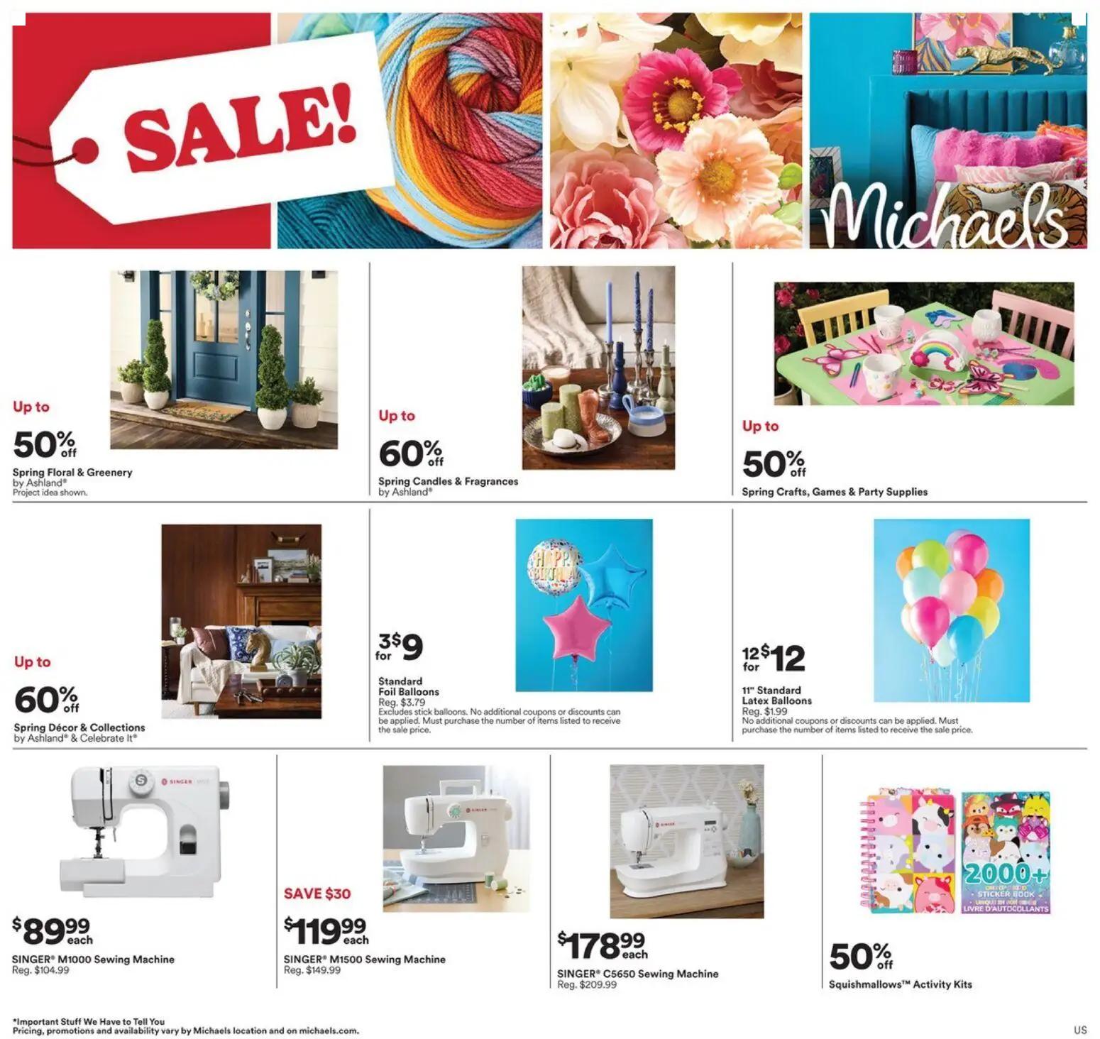 michaels - Michaels Weekly Ad - 04/05 - 04/11 2026