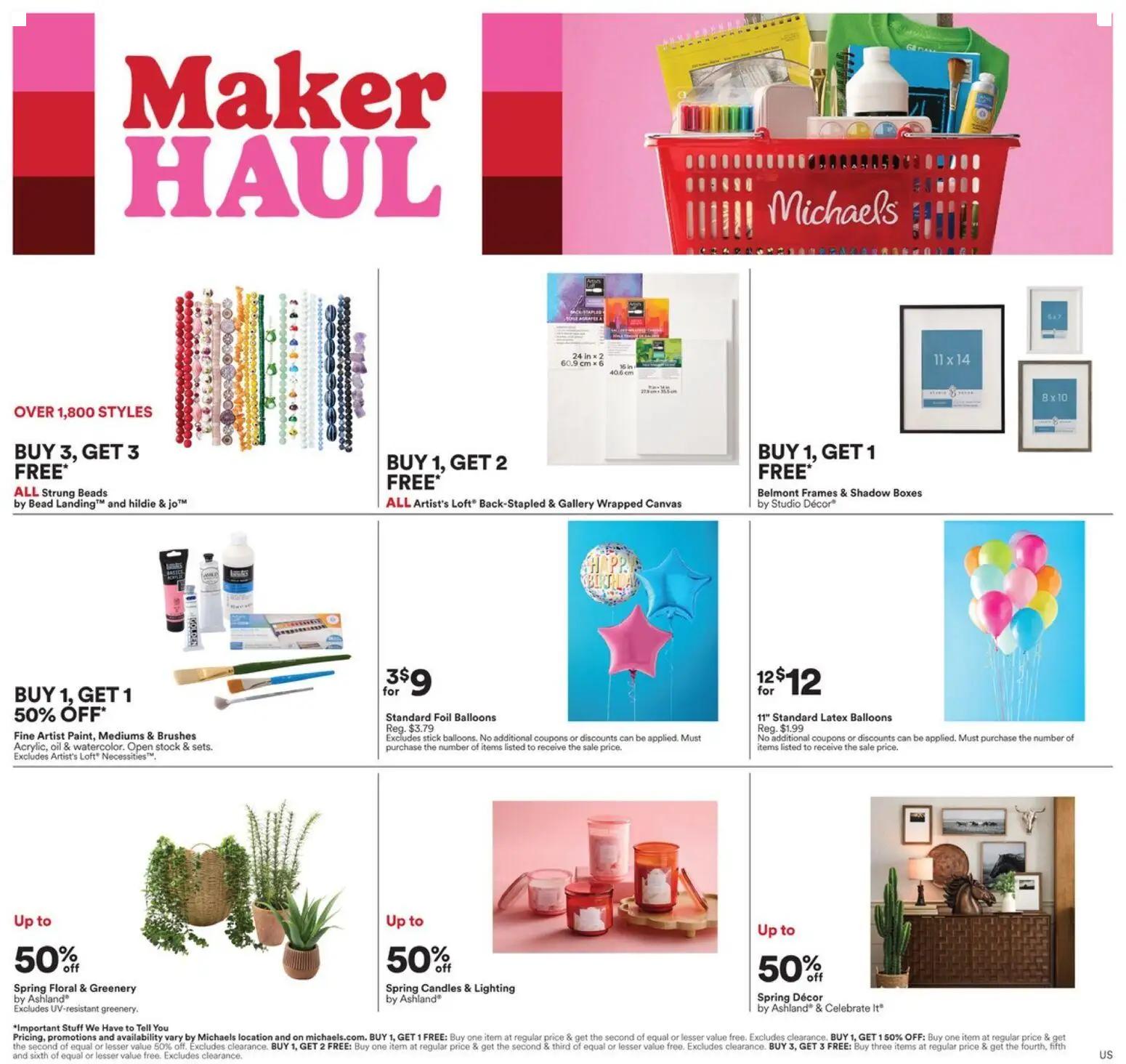 michaels - Michaels Weekly Ad - 04/19 - 04/25 2026 - page: 2