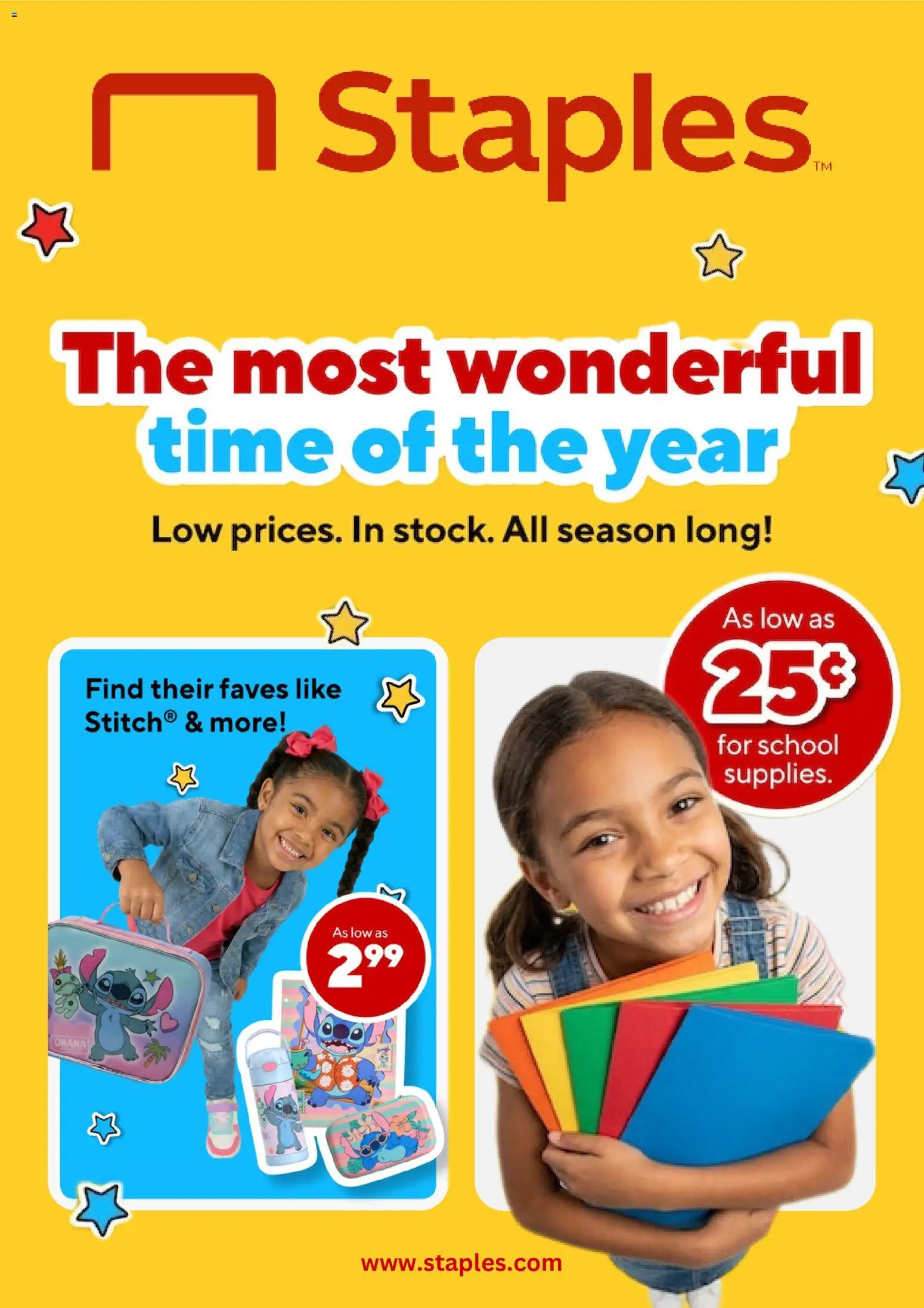 staples - Staples Weekly Ad - 07/19 - 07/26 2026 - page: 1