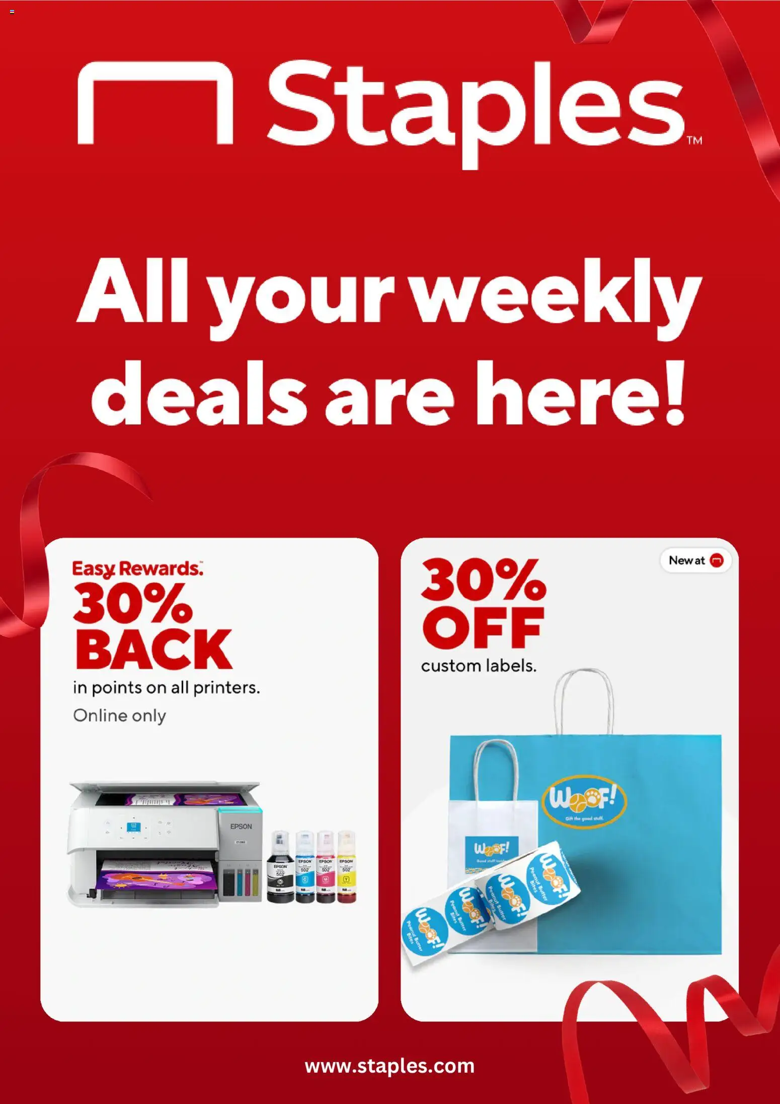 staples - Staples Weekly Ad - 09/06 - 09/13 2026 - page: 1