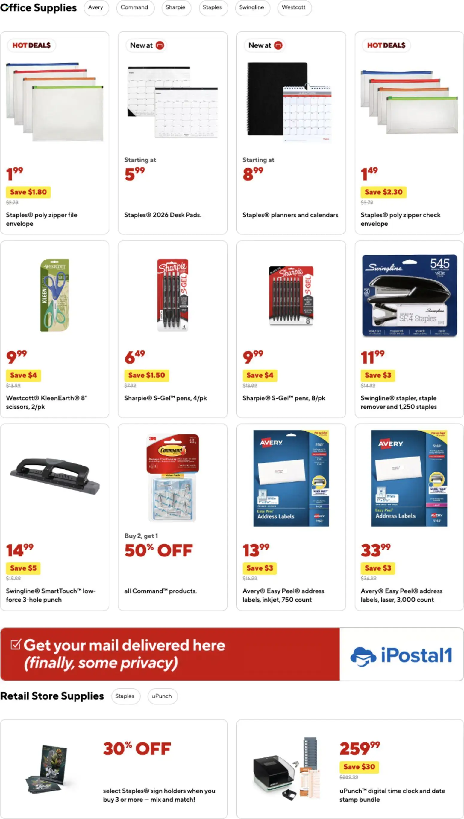 staples - Staples Weekly Ad - 10/26 - 11/01 2025 - page: 8