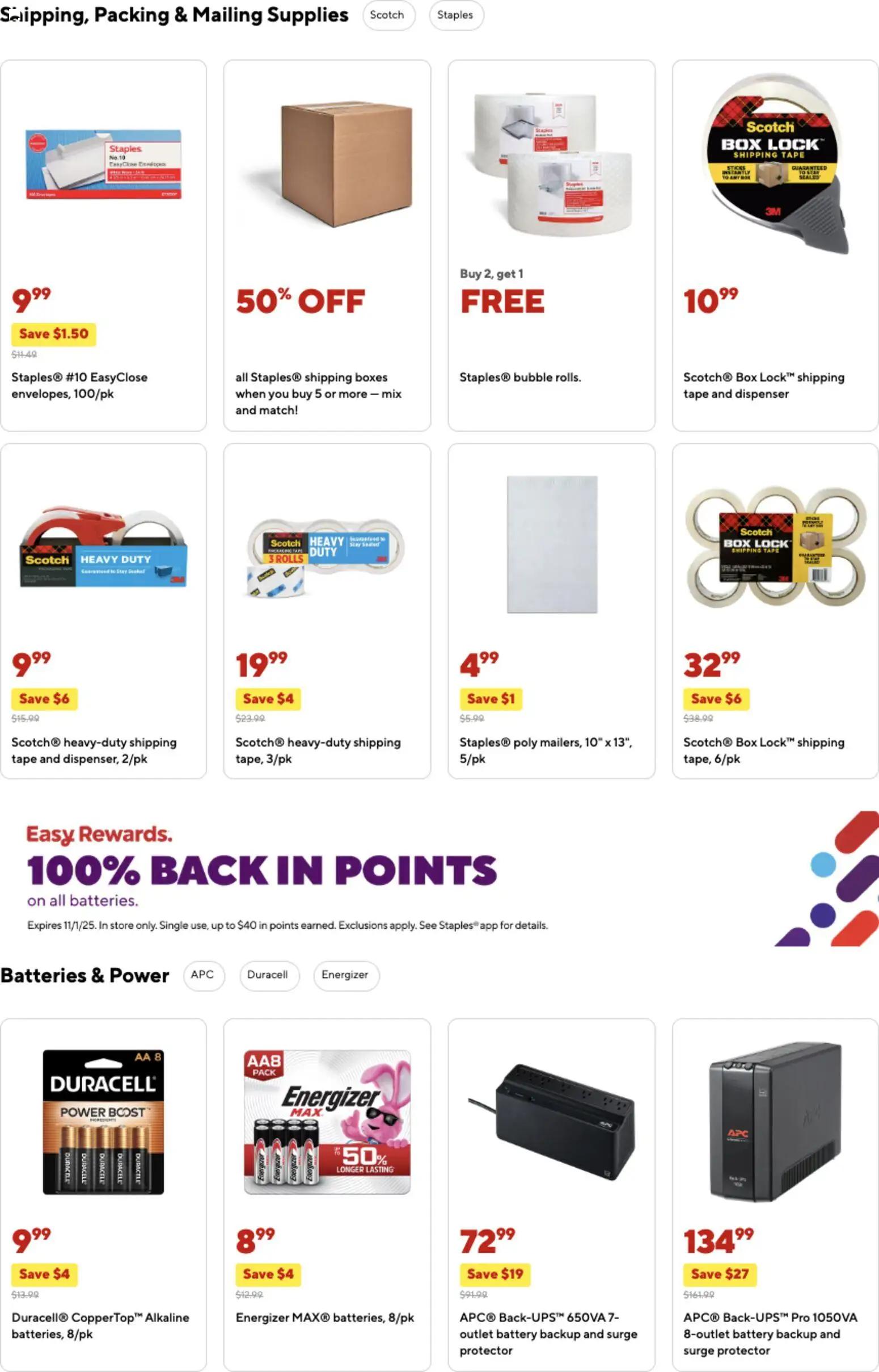 staples - Staples Weekly Ad - 10/26 - 11/01 2025 - page: 9