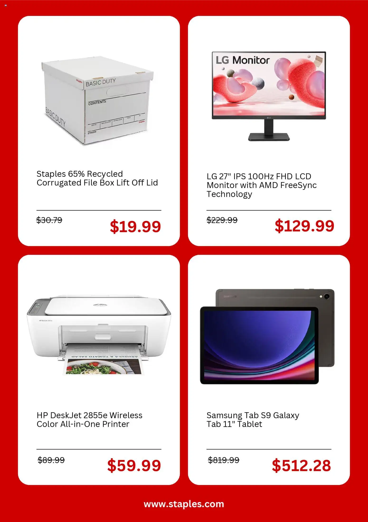 staples - Staples Weekly Ad - from Wednesday 02/18 2026 - page: 4
