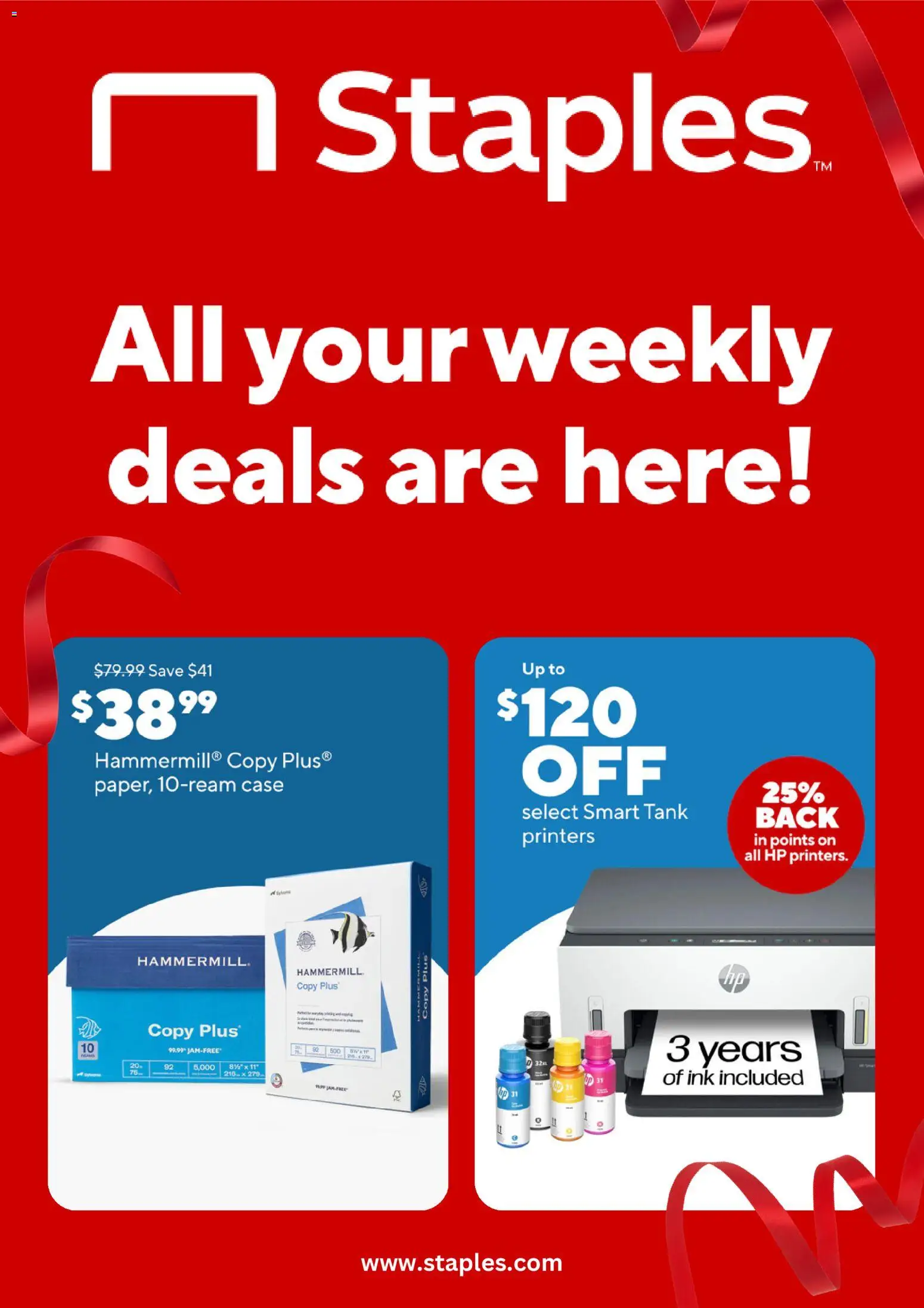 staples - Staples Weekly Ad - from Monday 03/02 2026