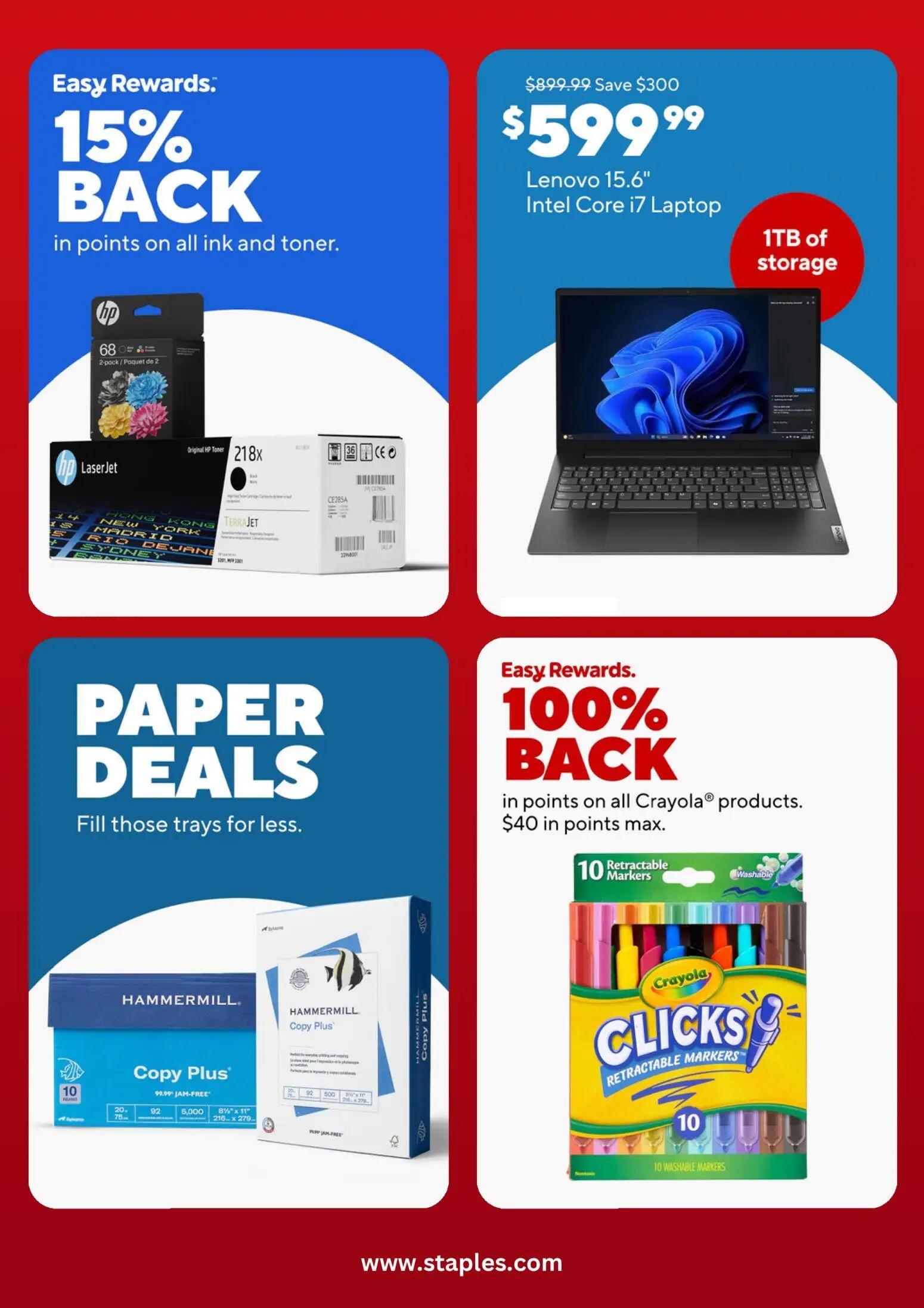 staples - Staples Weekly Ad - from Sunday 03/29 2026 - page: 3