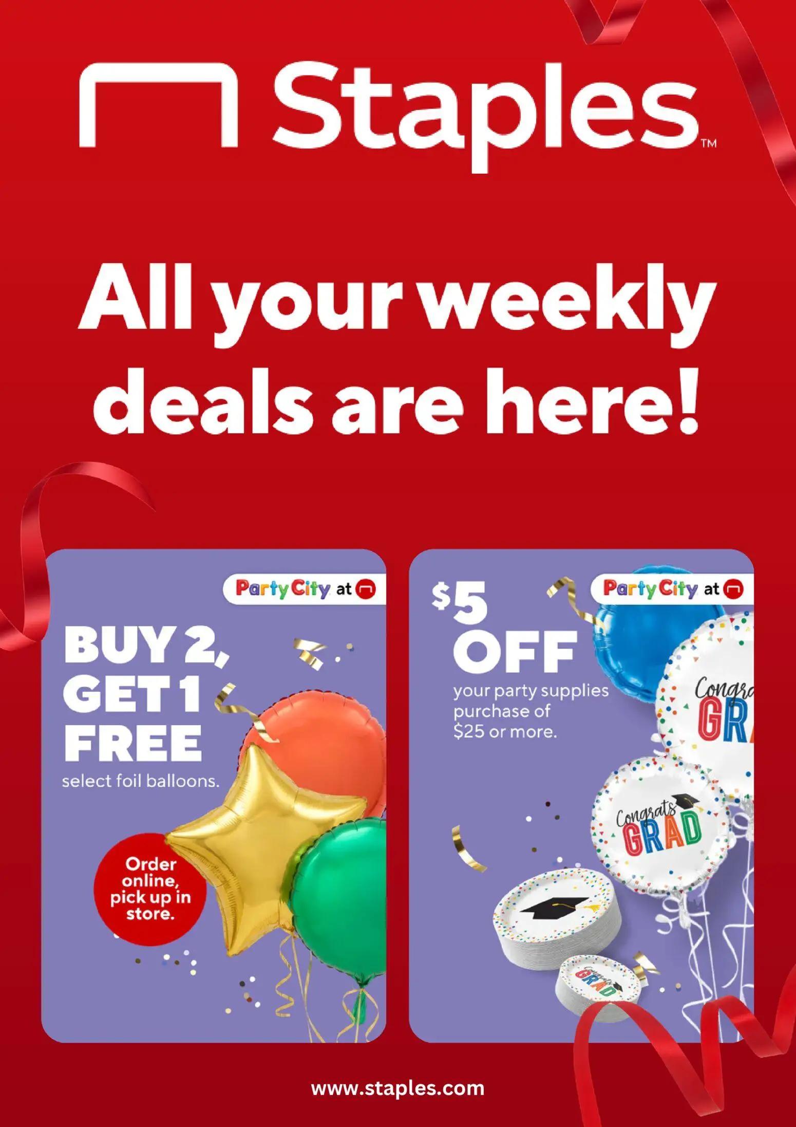 staples - Staples Weekly Ad - 04/19 - 04/26 2026